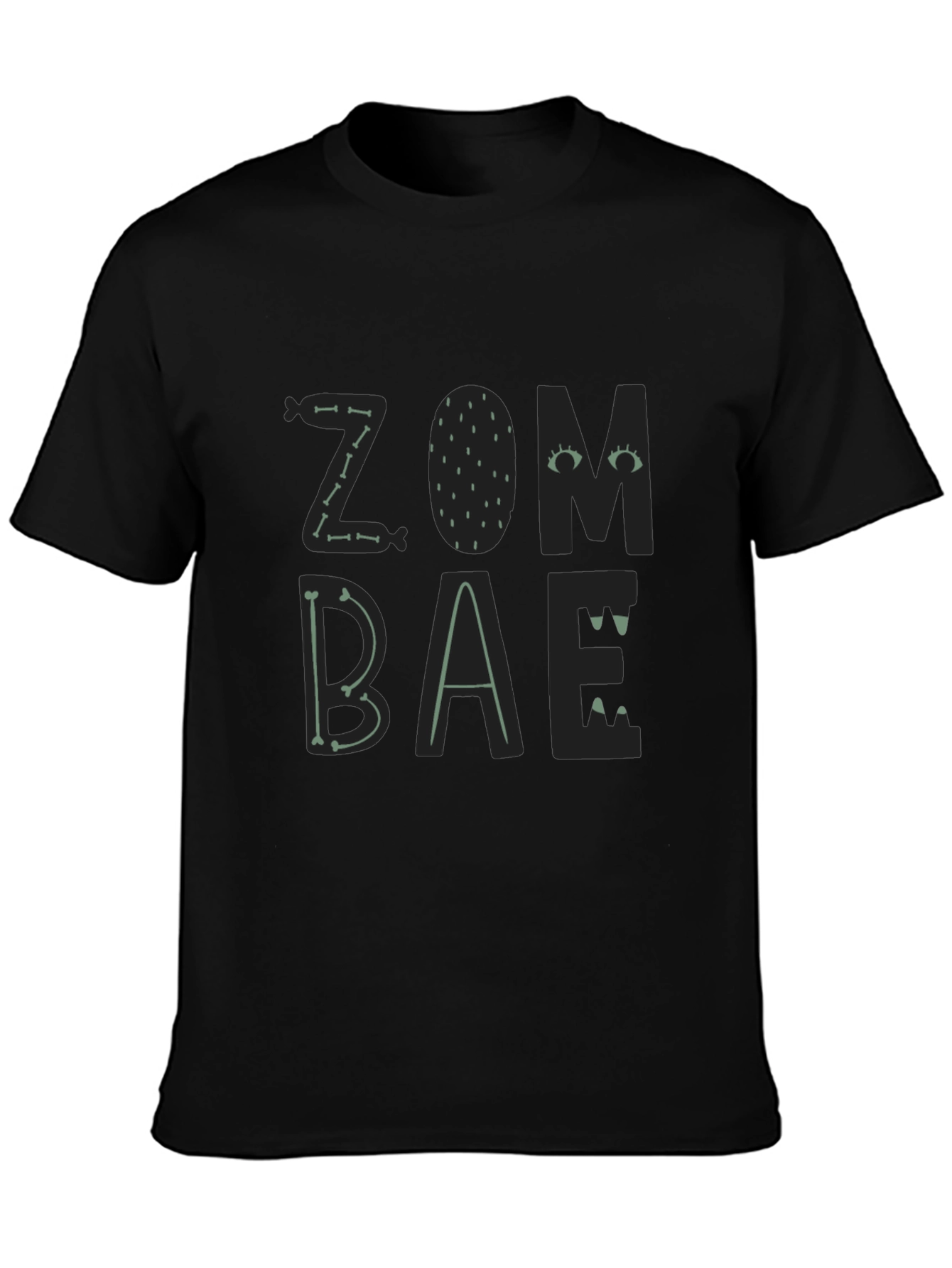 Zombie Bae Graphic Tee - Mens Black T-Shirt