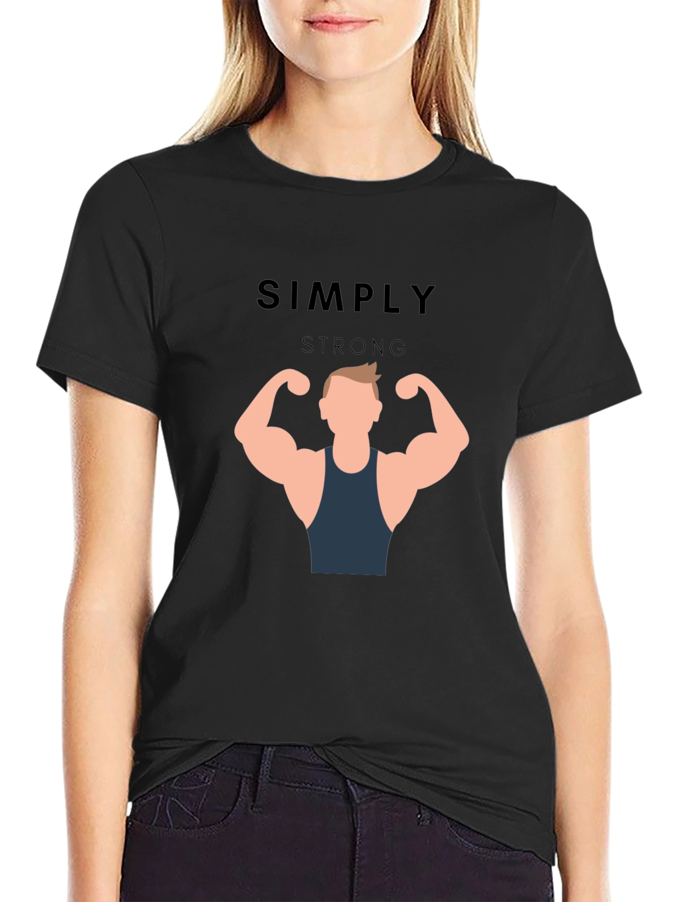 Simply Strong Graphic Tee