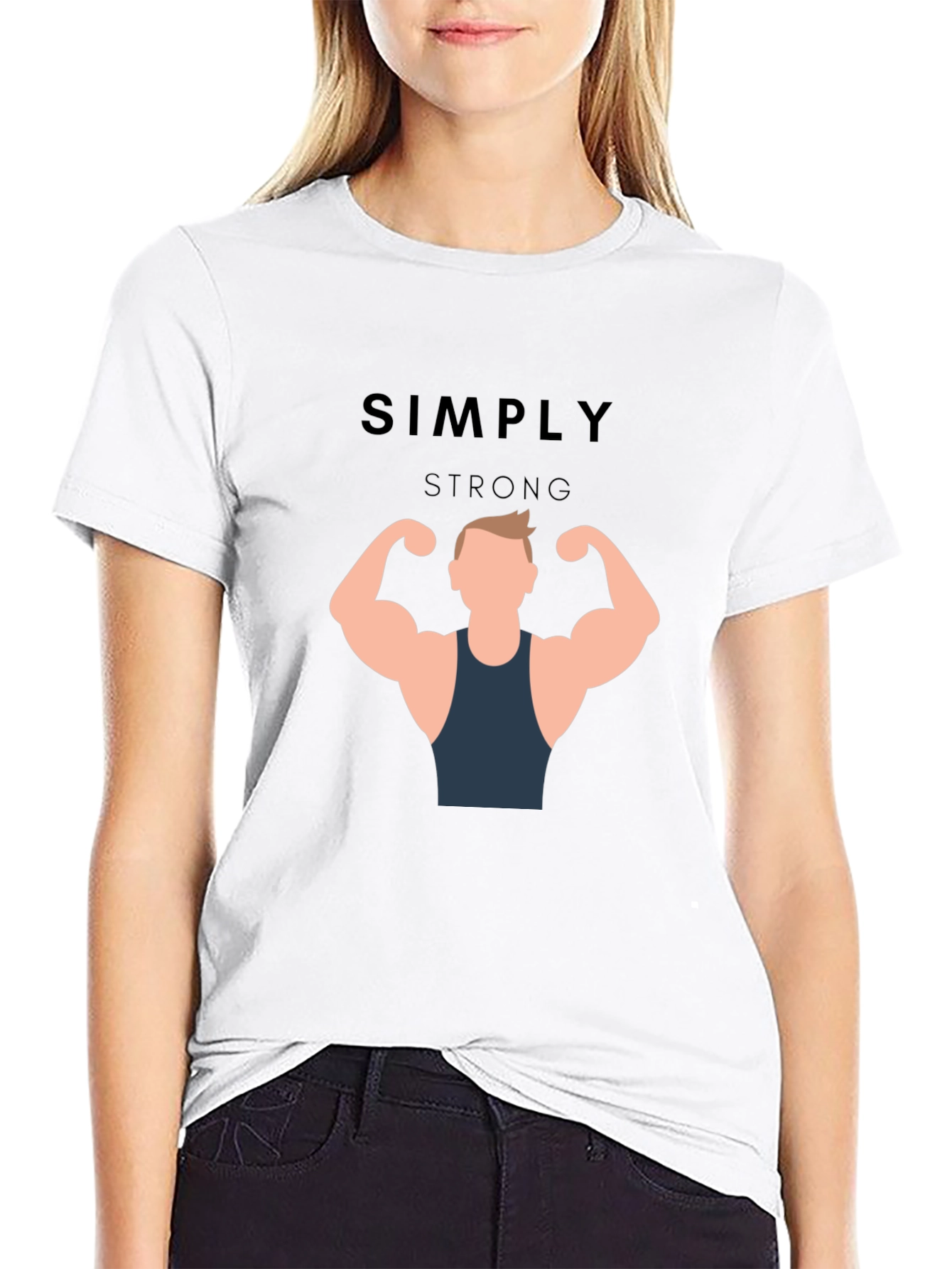 Simply Strong Graphic Tee