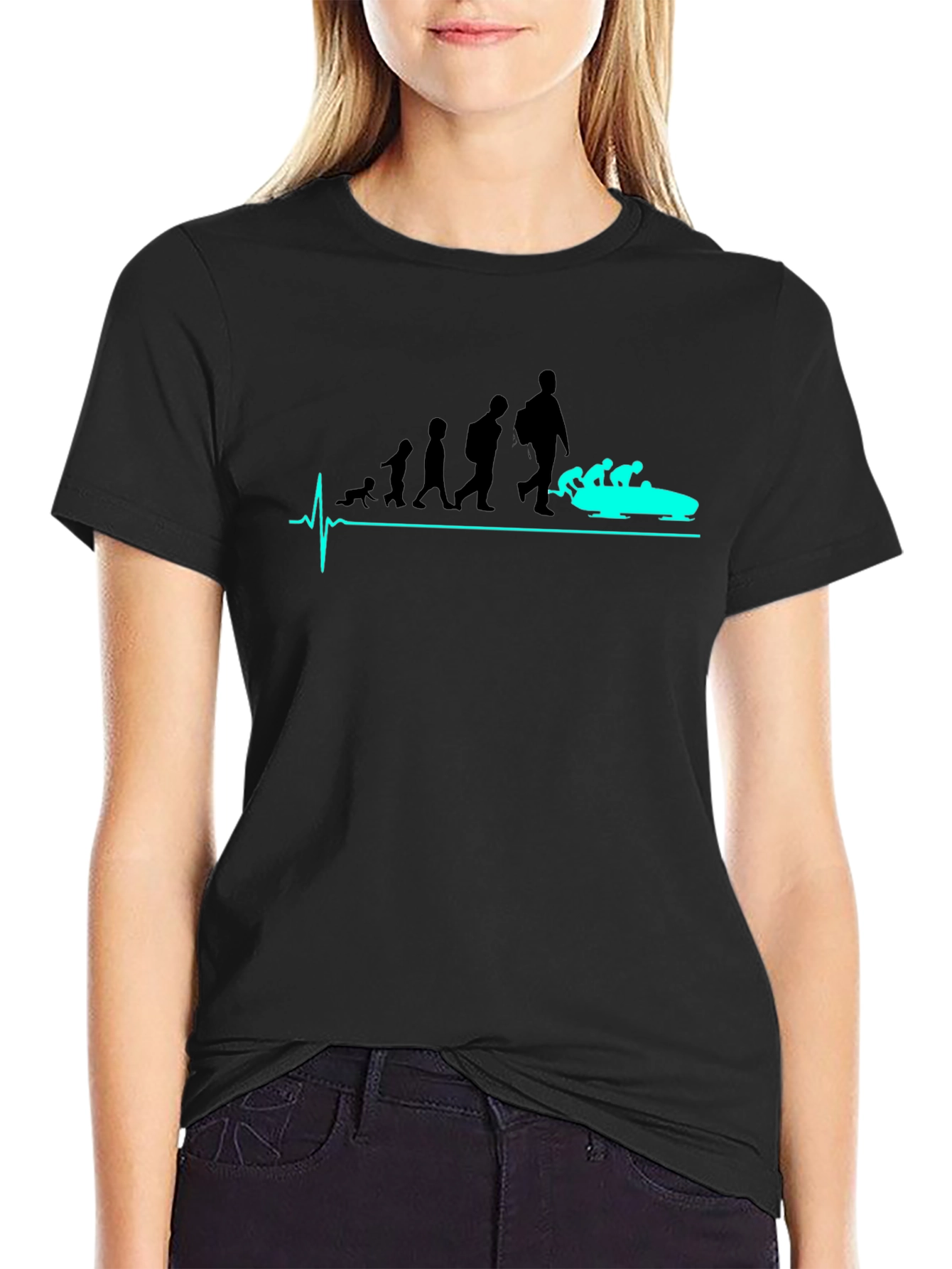 Evolution Rafting T-Shirt - Black