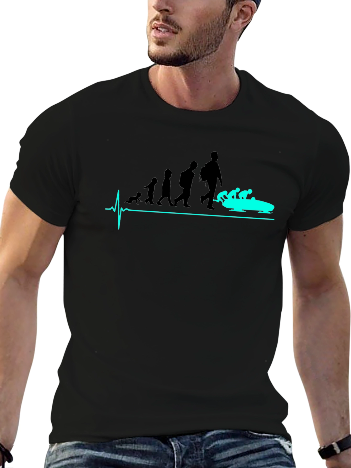 Evolution Rafting T-Shirt - Black