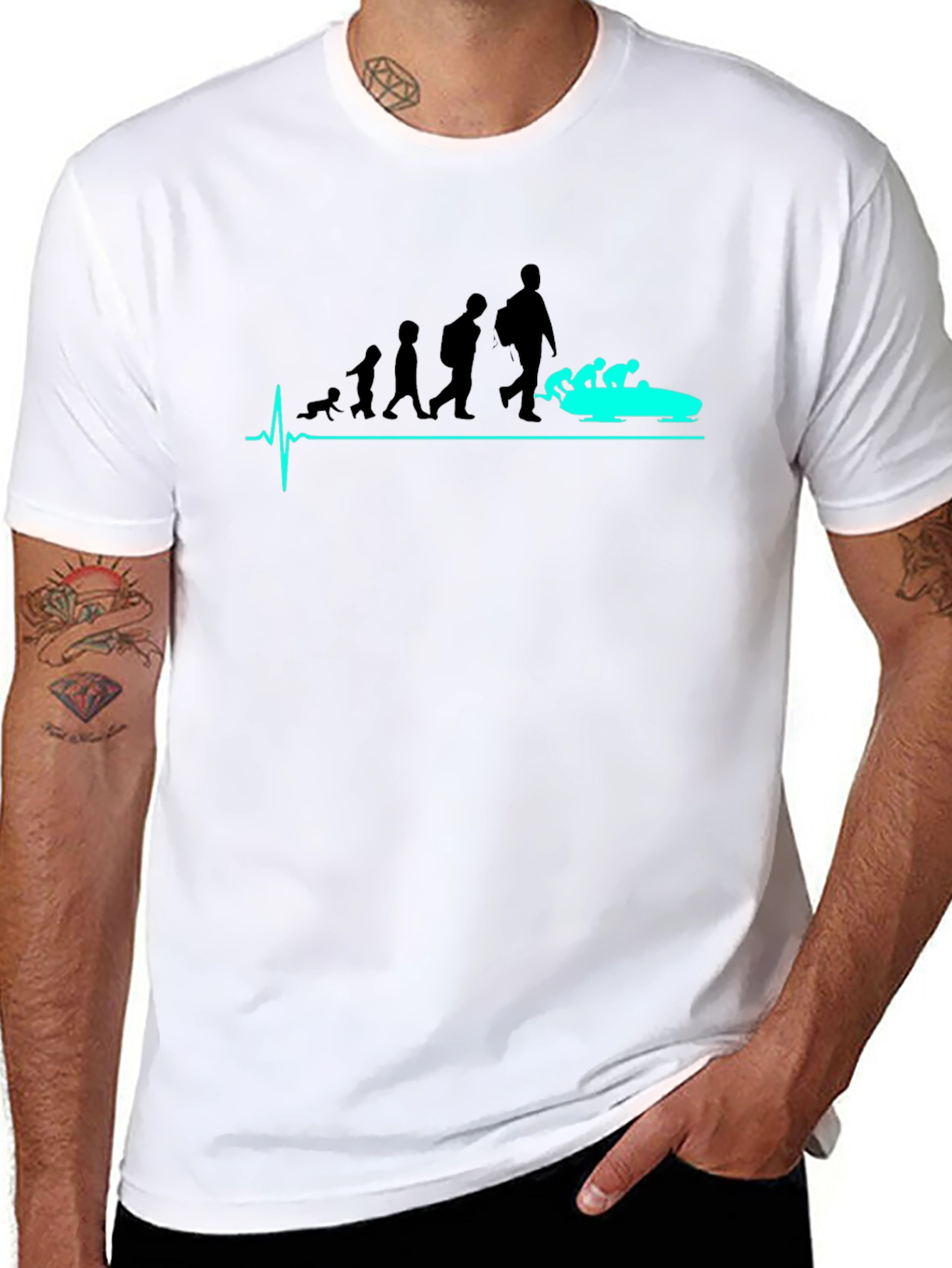 Evolution Rafting T-Shirt - Black
