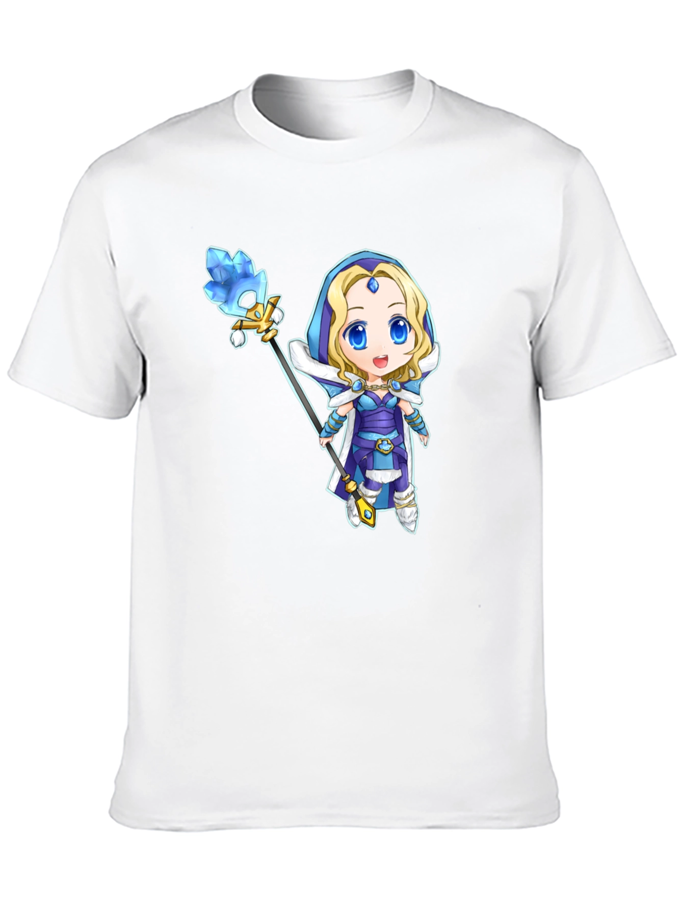 Crystal Maiden Dota 2 T-Shirt - Black