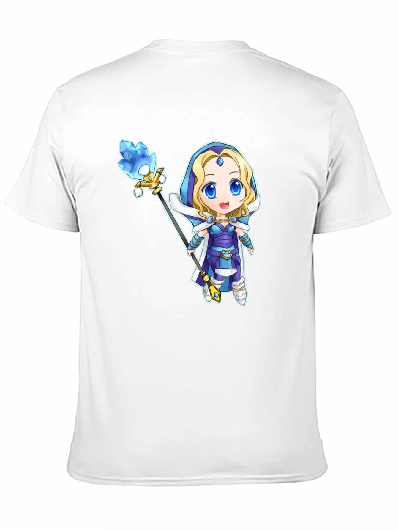 Crystal Maiden Dota 2 T-Shirt - Black