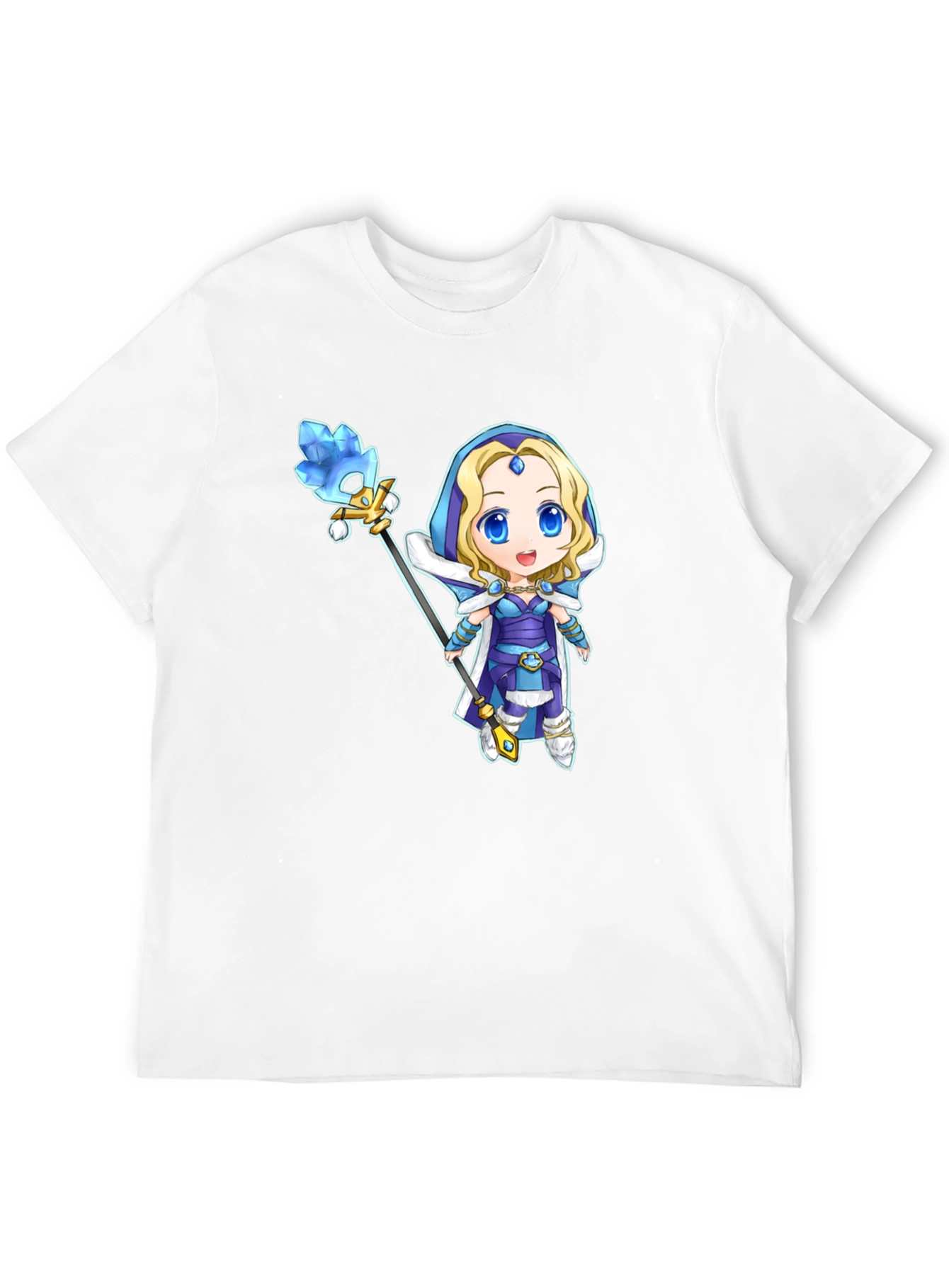 Crystal Maiden Dota 2 T-Shirt - Black