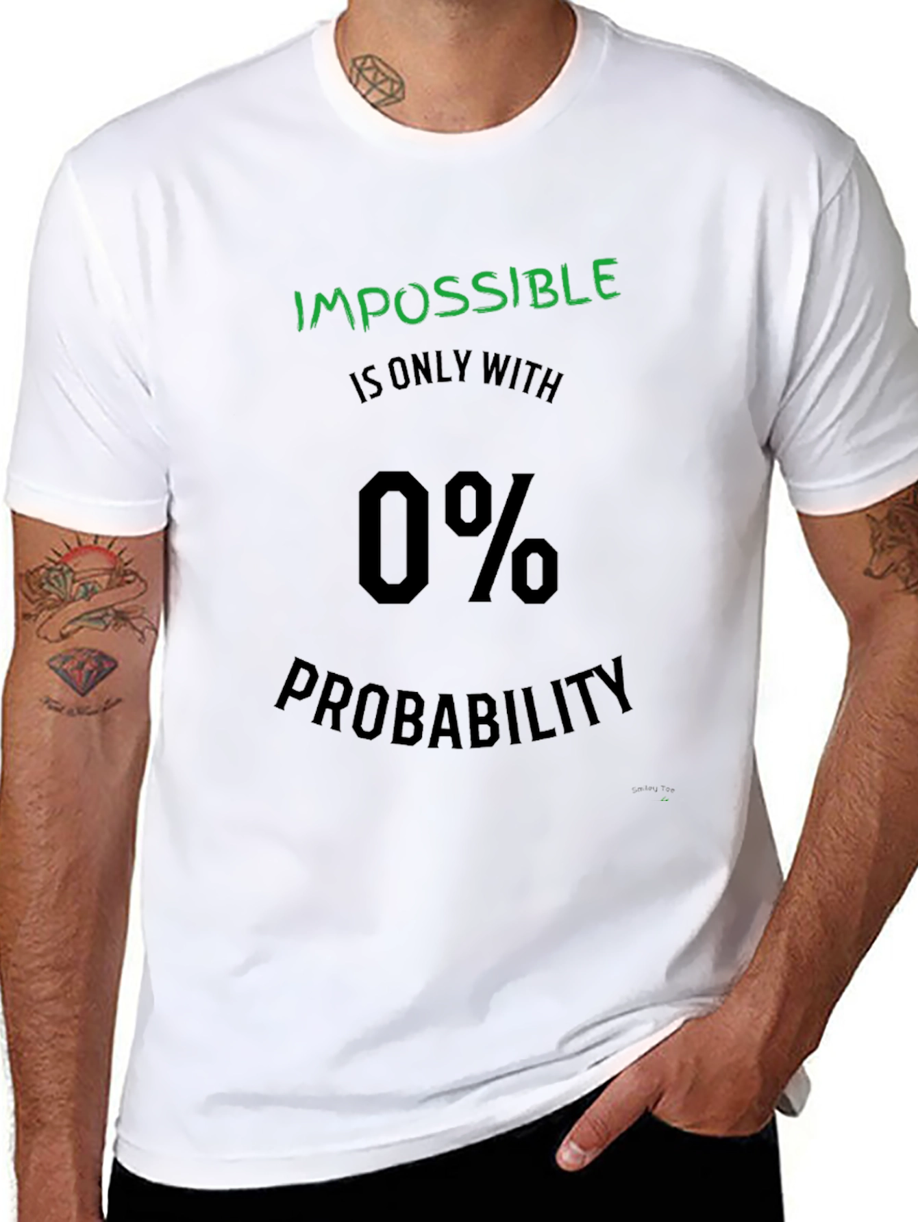 Impossible 0% Probability Graphic T-Shirt