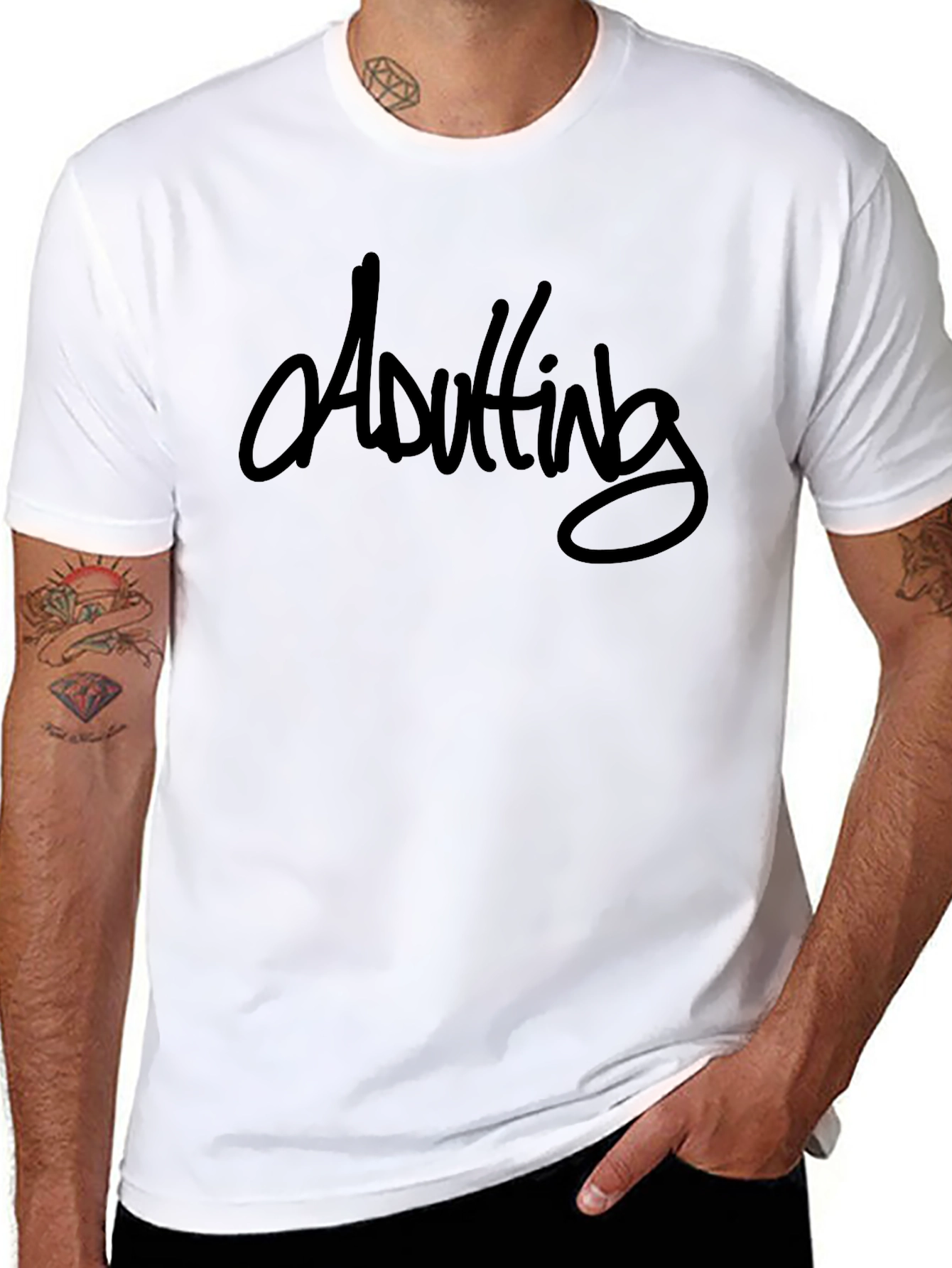 Adulting T-Shirt - Funny Graphic Tee