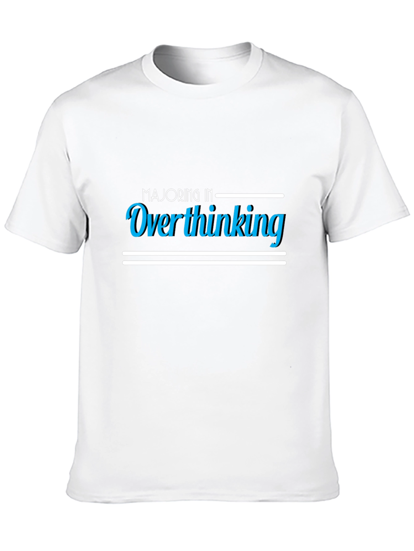 Majoring in Overthinking Graphic Tee - Mens