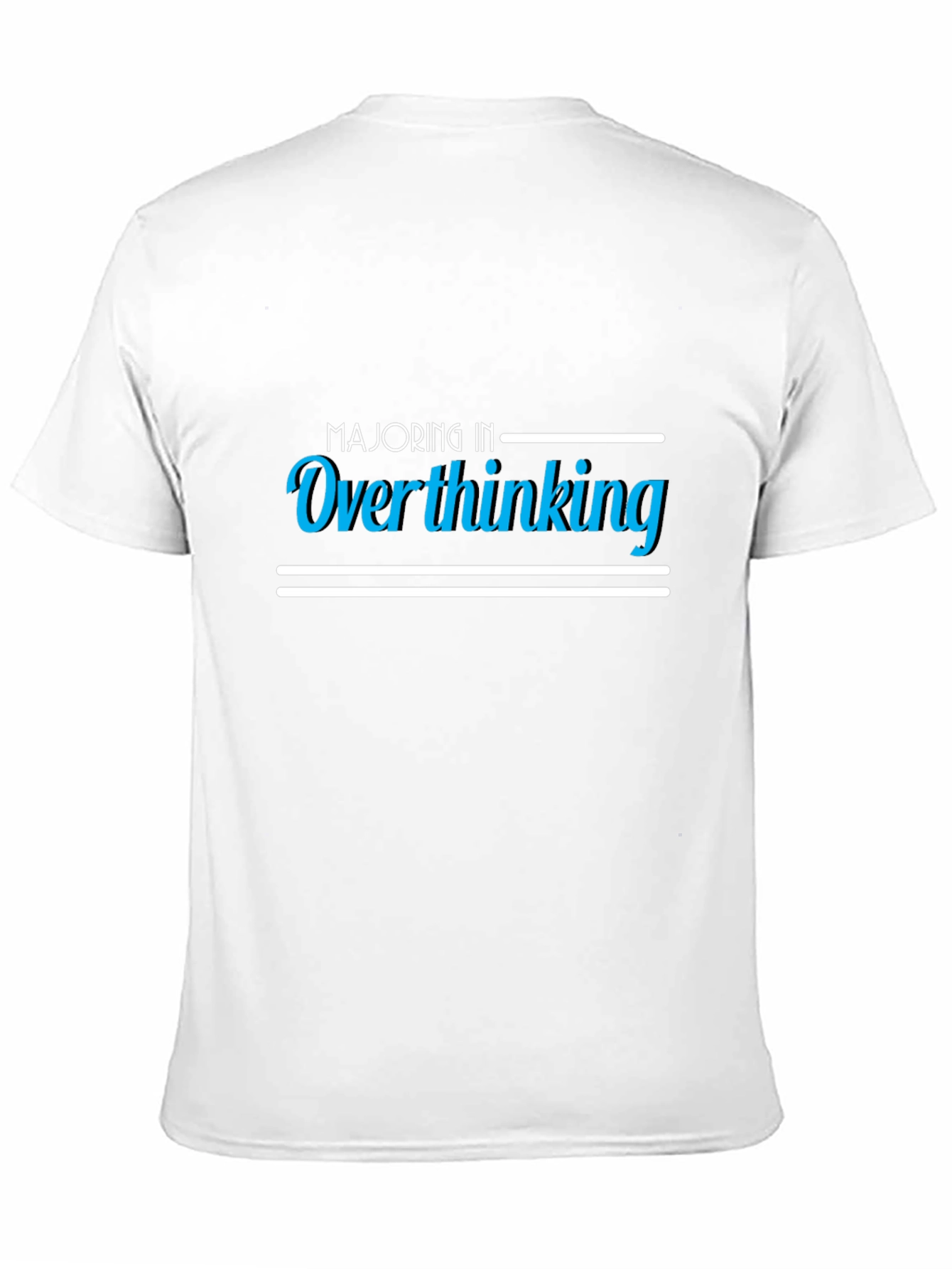 Majoring in Overthinking Graphic Tee - Mens