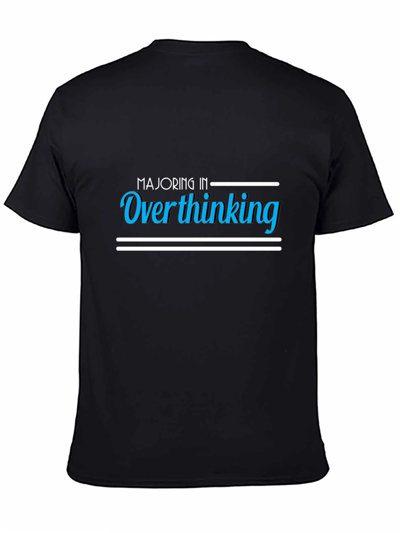 Majoring in Overthinking Graphic Tee - Mens