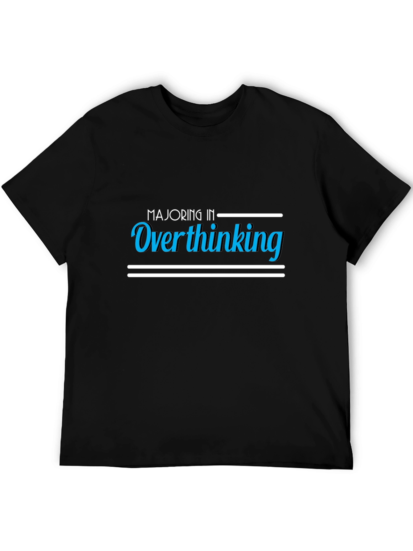 Majoring in Overthinking Graphic Tee - Mens
