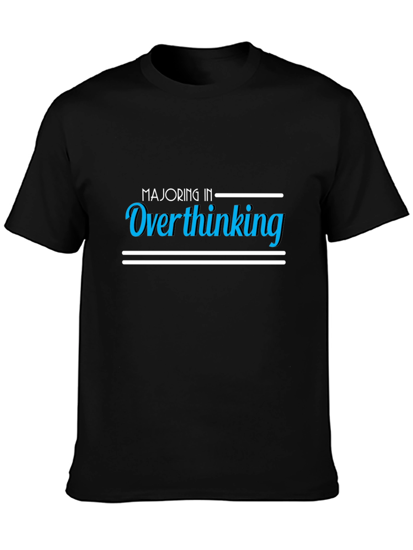 Majoring in Overthinking Graphic Tee - Mens