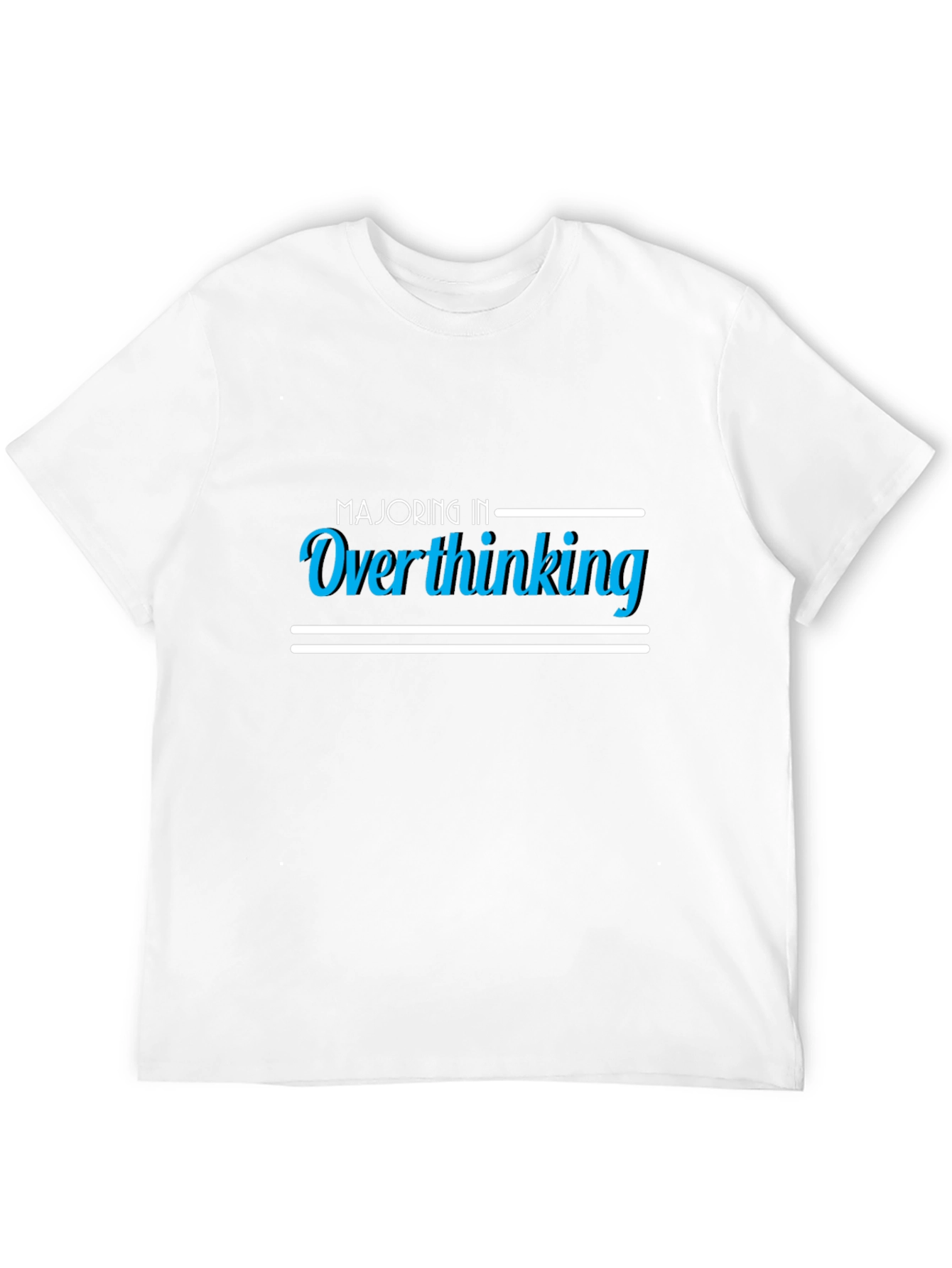 Majoring in Overthinking Graphic Tee - Mens