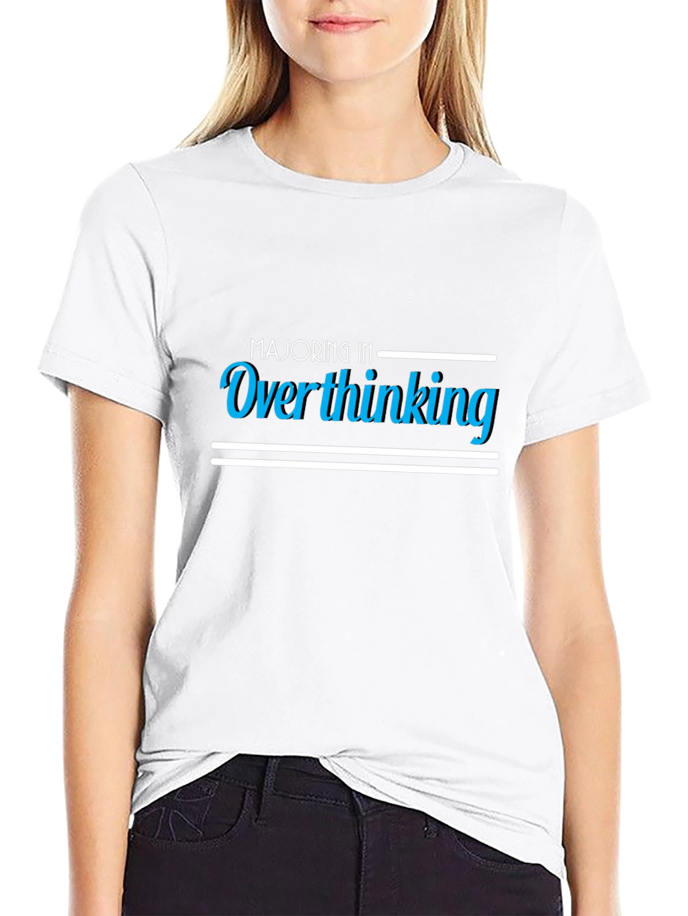 Majoring in Overthinking Graphic Tee - Mens
