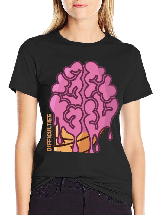 Difficulties Brain Drip T-Shirt