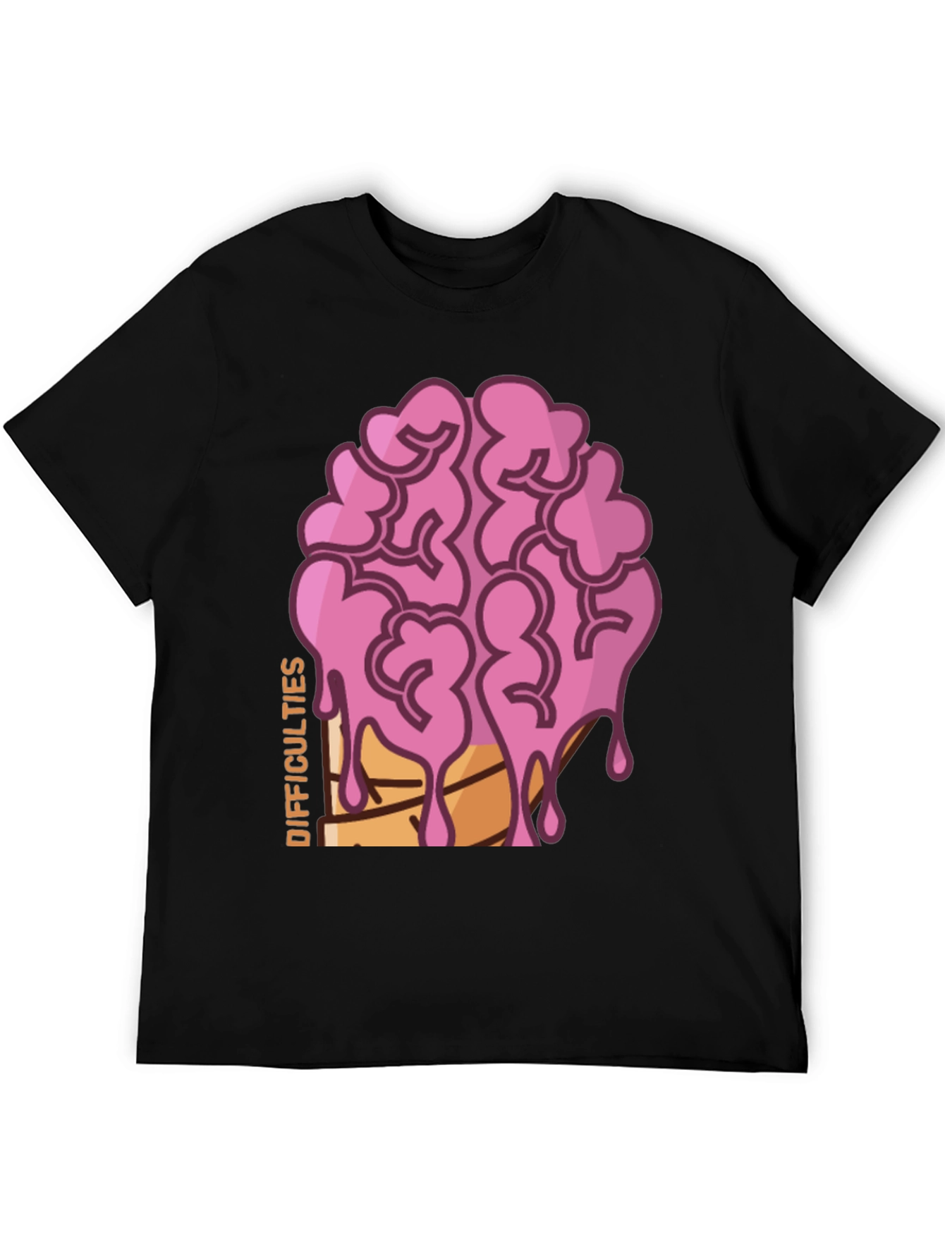 Difficulties Brain Drip T-Shirt