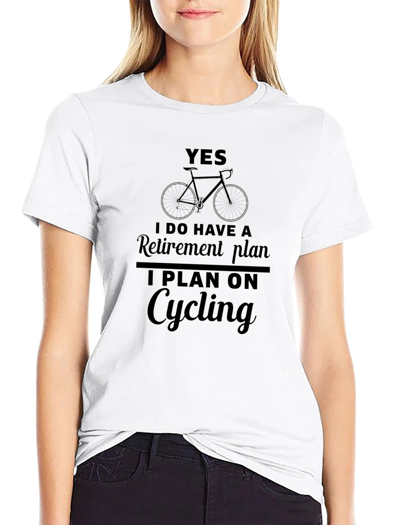 Cycling Retirement Plan T-Shirt - Funny Biker Tee