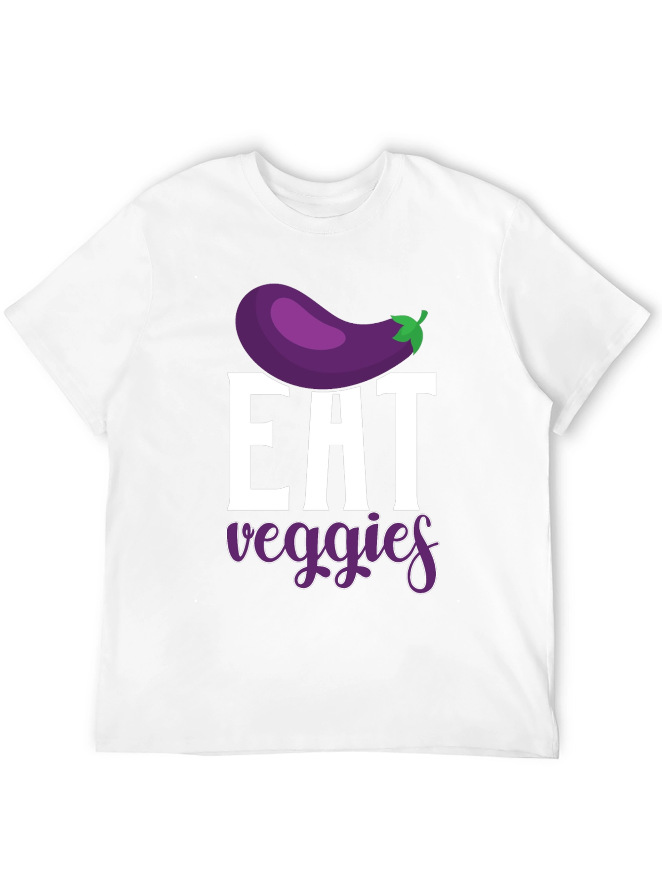 Eat Veggies Graphic T-Shirt - Vegan Lifestyle