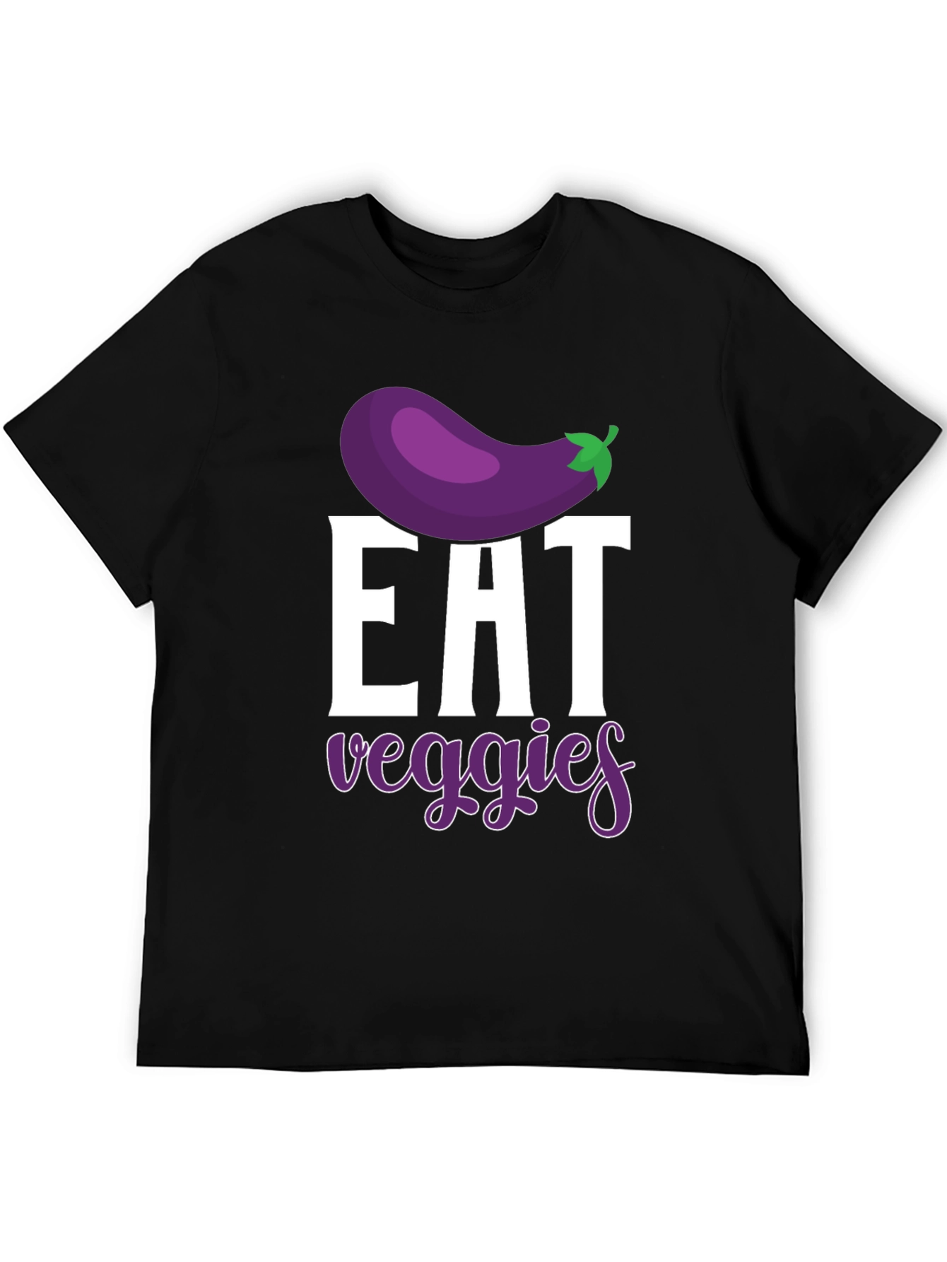 Eat Veggies Graphic T-Shirt - Vegan Lifestyle