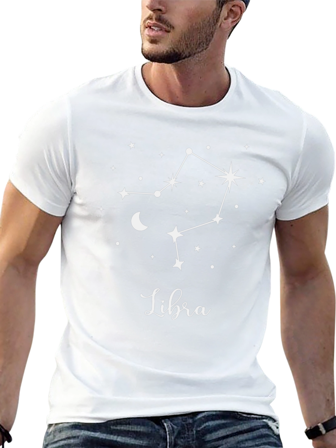 Libra Constellation T-Shirt - Zodiac Star Sign Tee