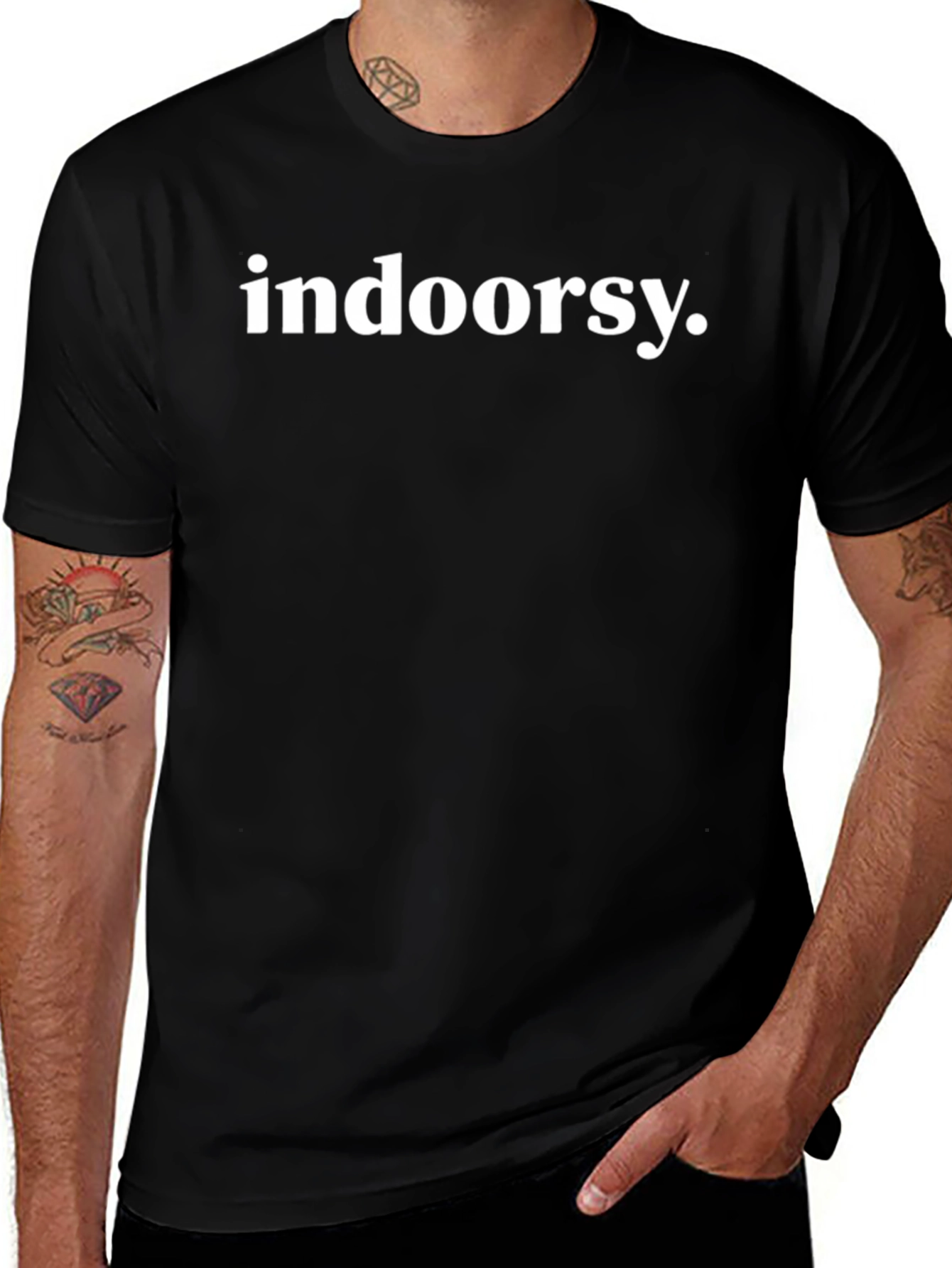 Indoorsy Graphic Tee - Soft Cotton Comfort