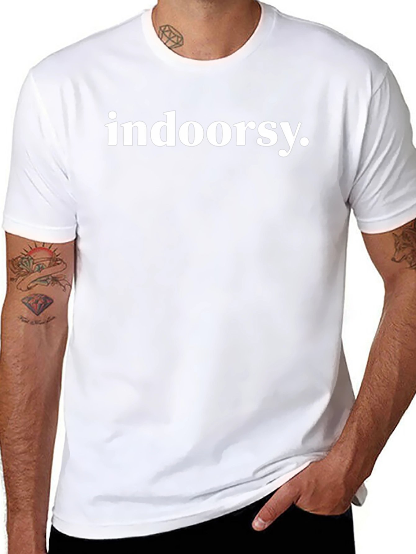 Indoorsy Graphic Tee - Soft Cotton Comfort