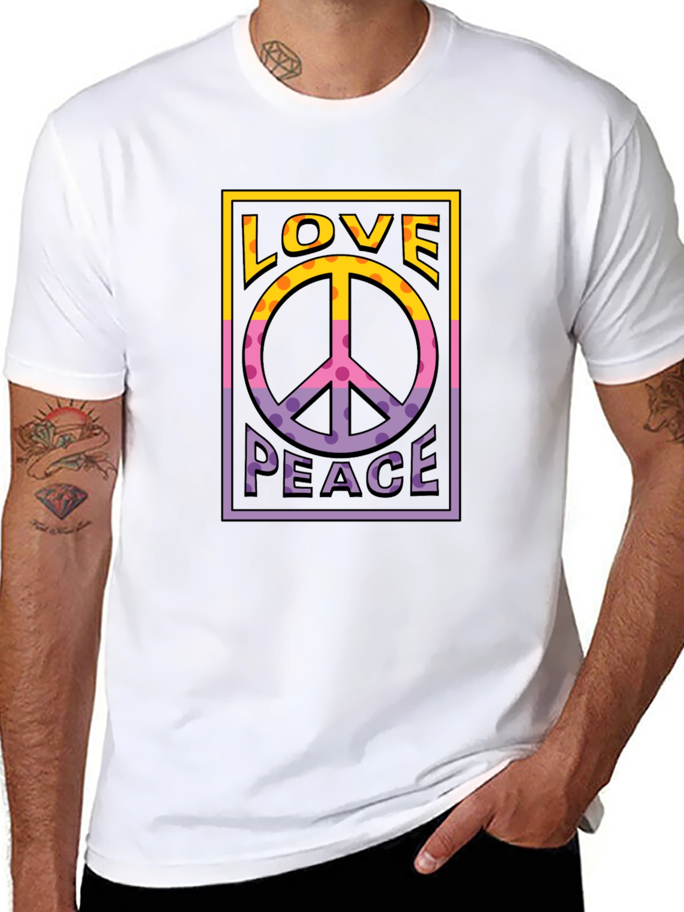Love & Peace Graphic Tee