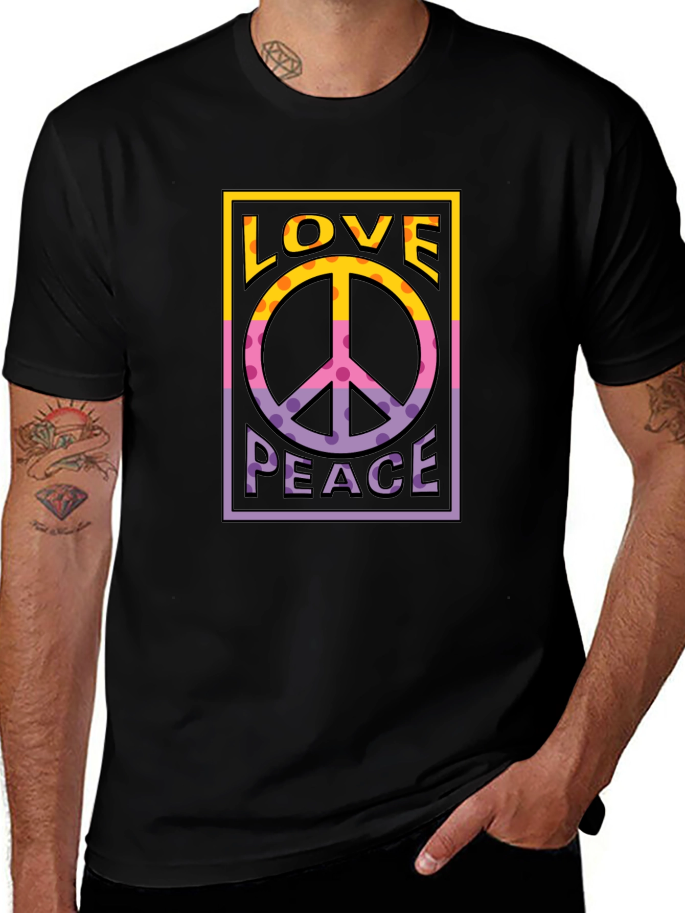 Love & Peace Graphic Tee