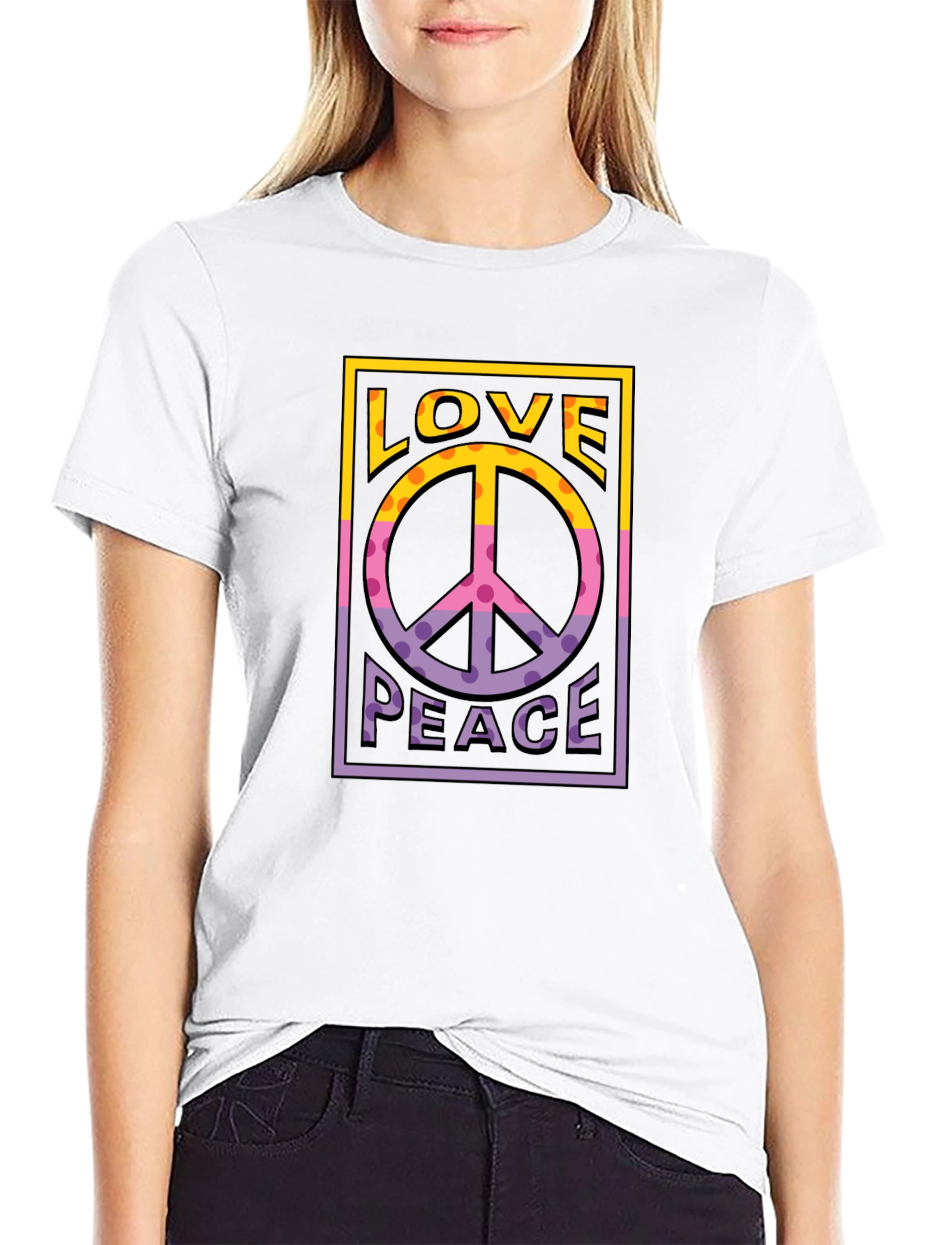 Love & Peace Graphic Tee