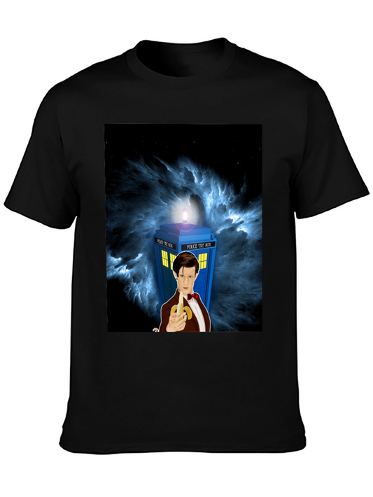 Doctor Who T-Shirt - Eleventh Doctor & Tardis Design