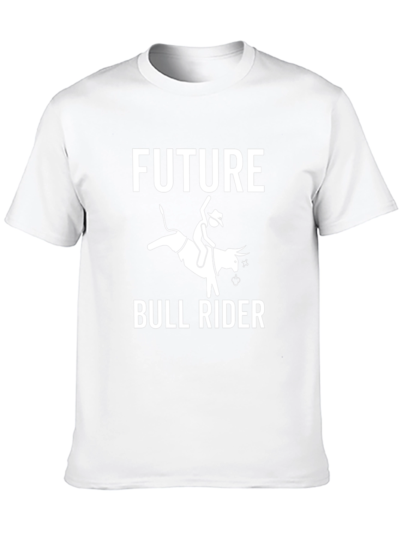 Future Bull Rider Graphic Tee | Rodeo Fan T-Shirt