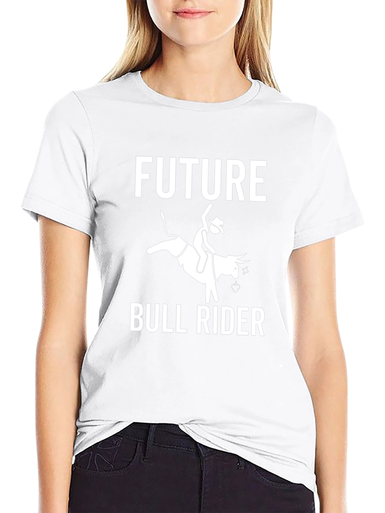 Future Bull Rider Graphic Tee | Rodeo Fan T-Shirt