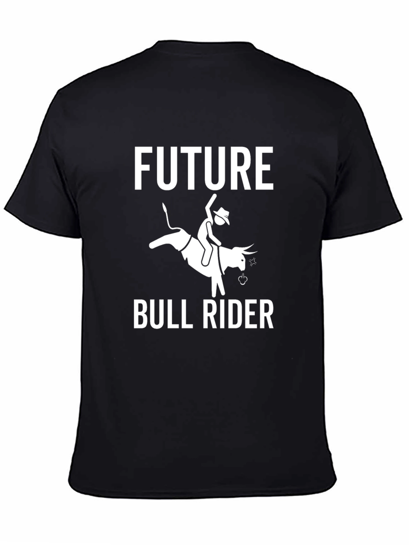 Future Bull Rider Graphic Tee | Rodeo Fan T-Shirt