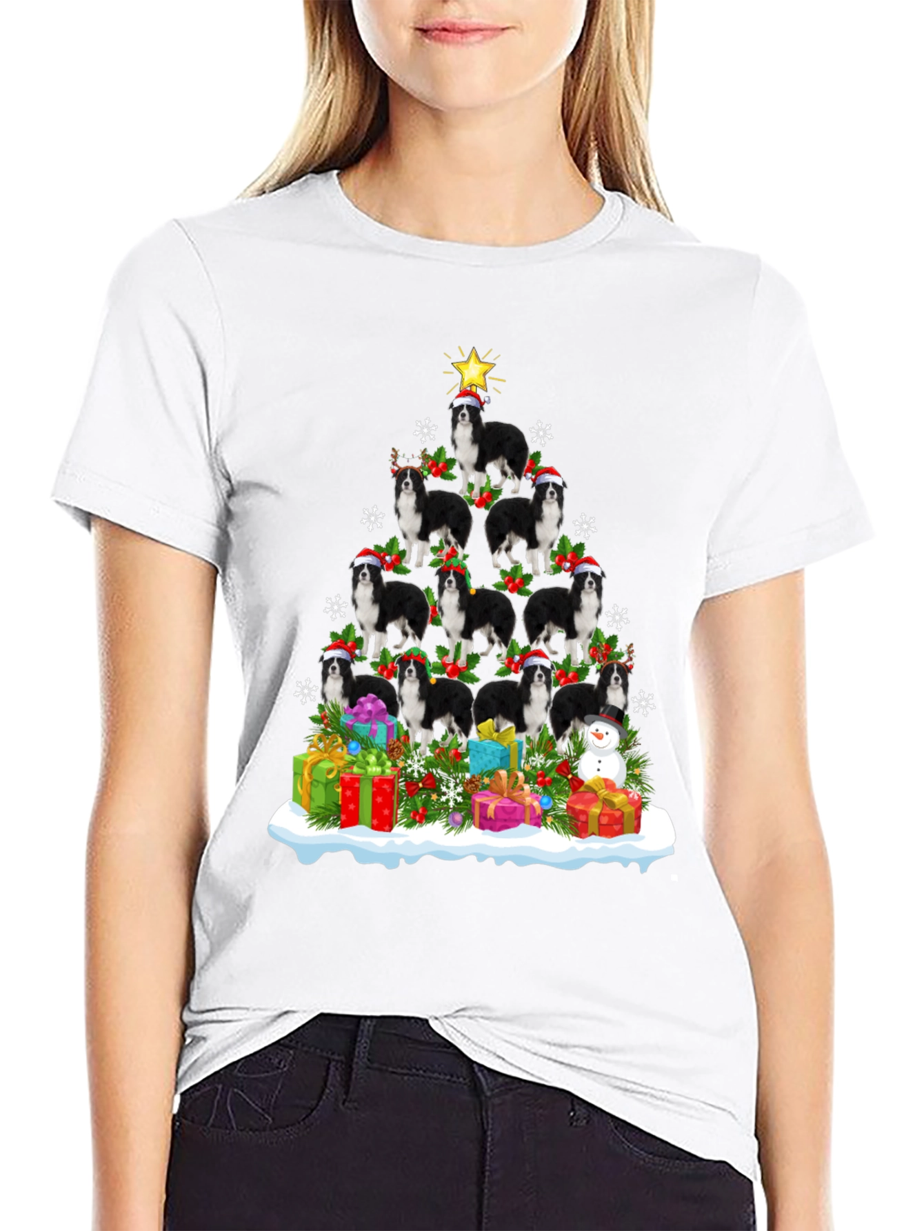 Dog Christmas Tree T-Shirt