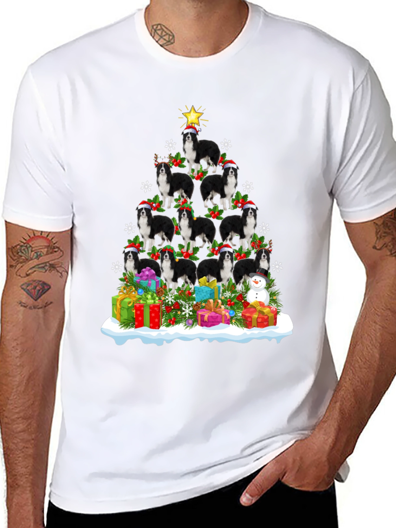 Dog Christmas Tree T-Shirt