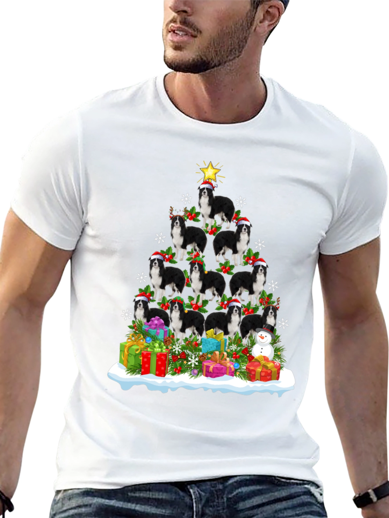 Dog Christmas Tree T-Shirt