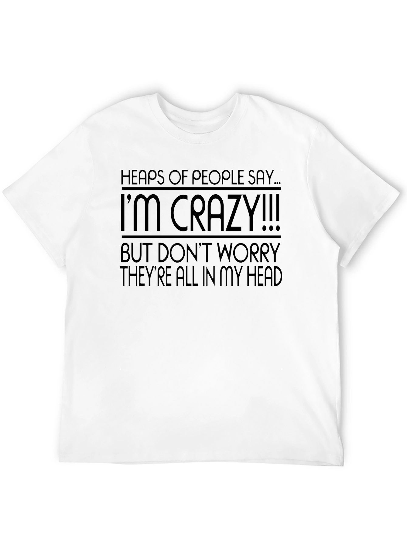 Crazy In My Head Graphic Tee