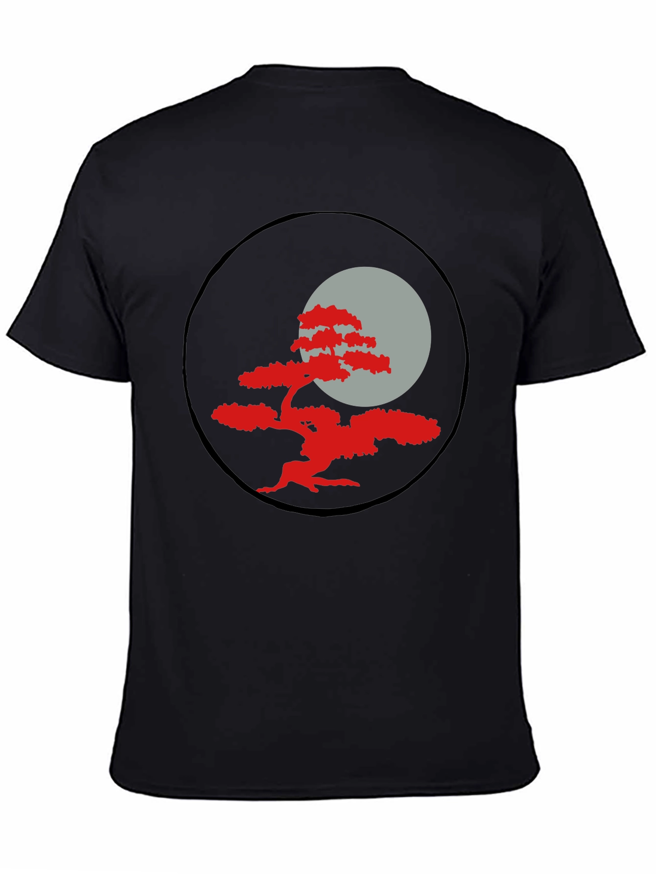 Zen Bonsai Moon Graphic T-Shirt