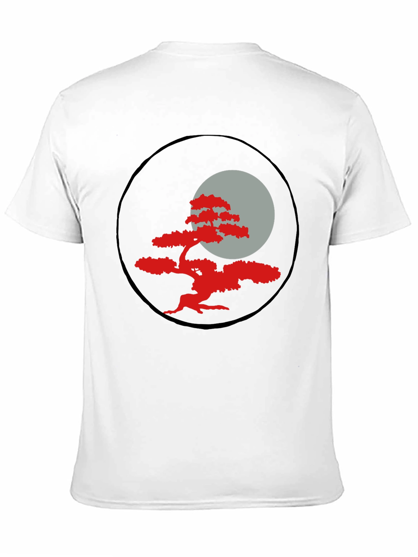 Zen Bonsai Moon Graphic T-Shirt