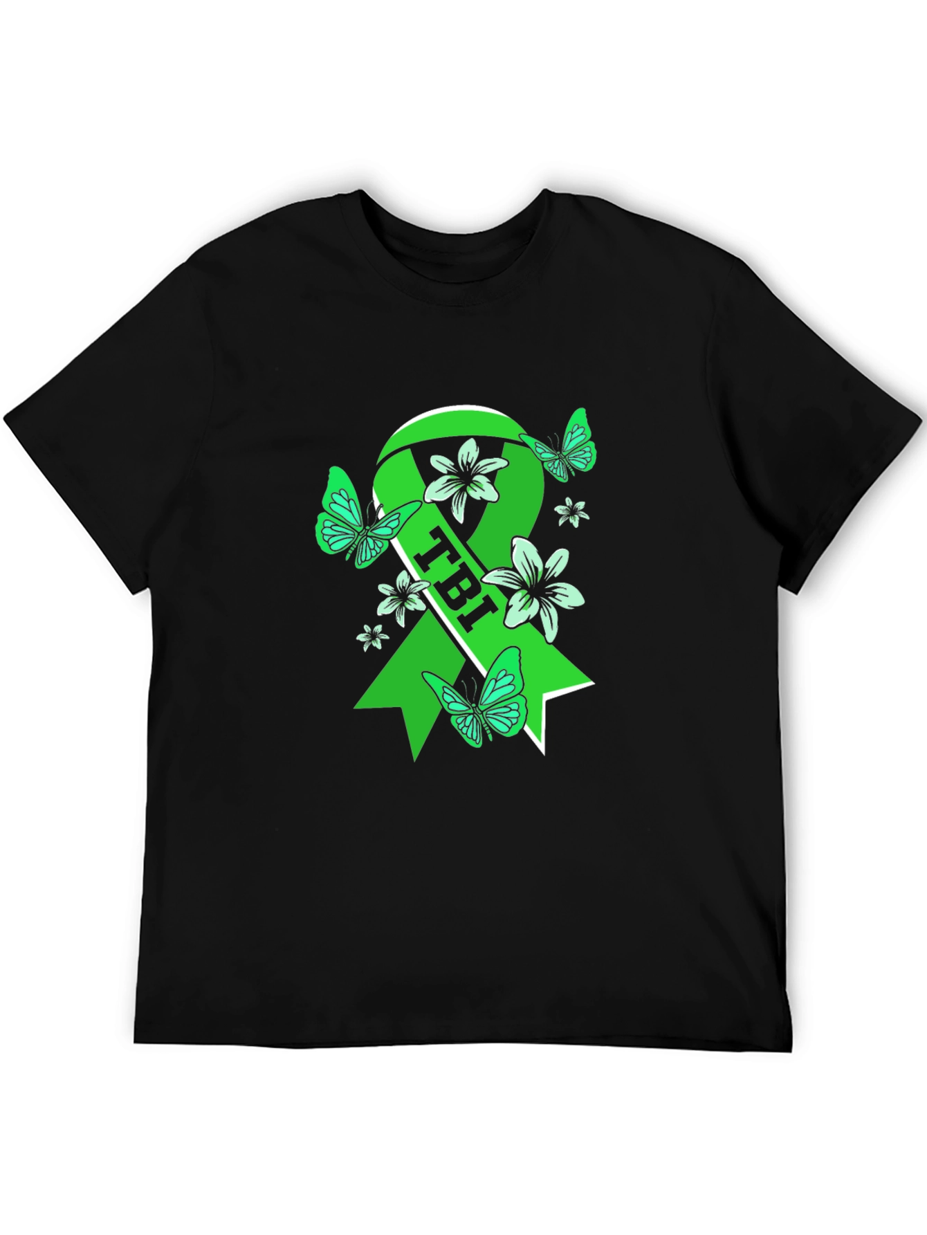 TBI Awareness Ribbon T-Shirt