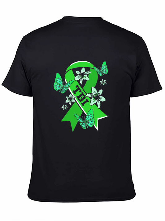TBI Awareness Ribbon T-Shirt