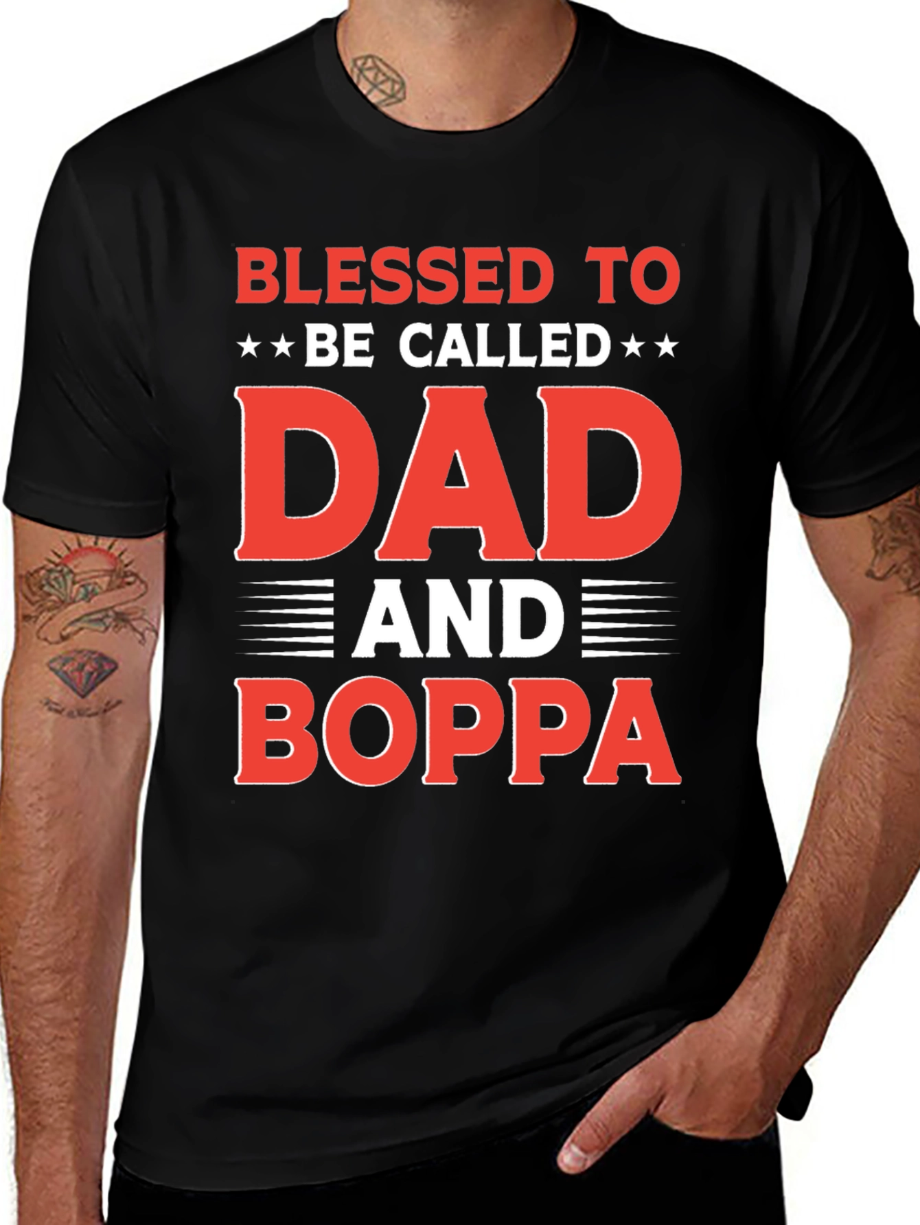 Blessed to be Called Dad and Boppa T-Shirt