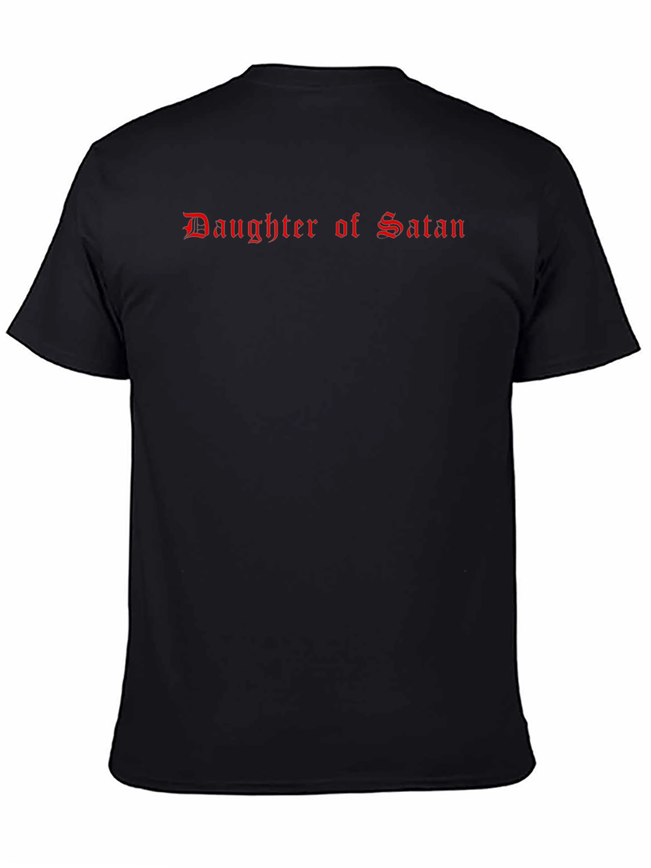 Daughter of Satan Graphic Tee - Black