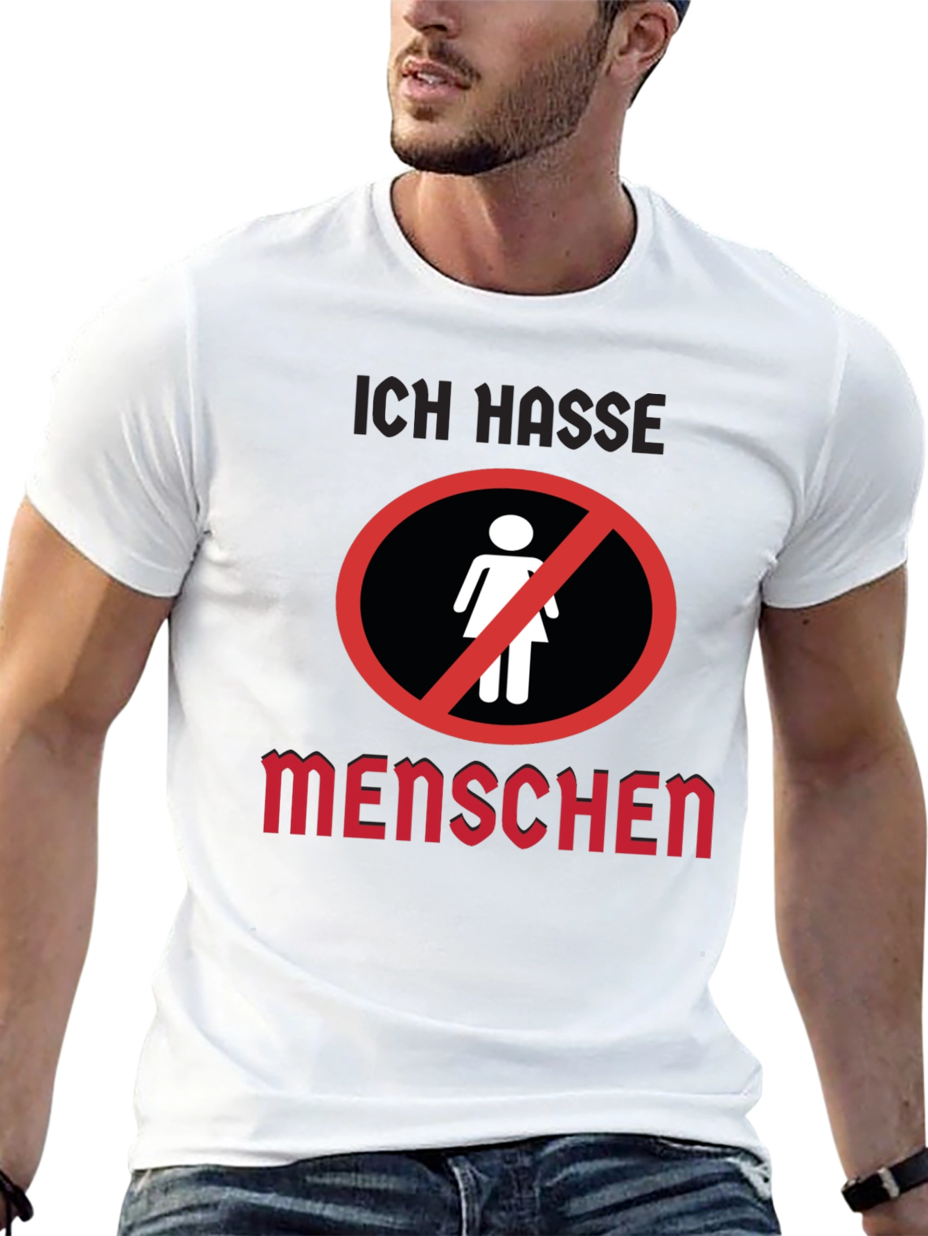 Ich Hasse Menschen T-Shirt