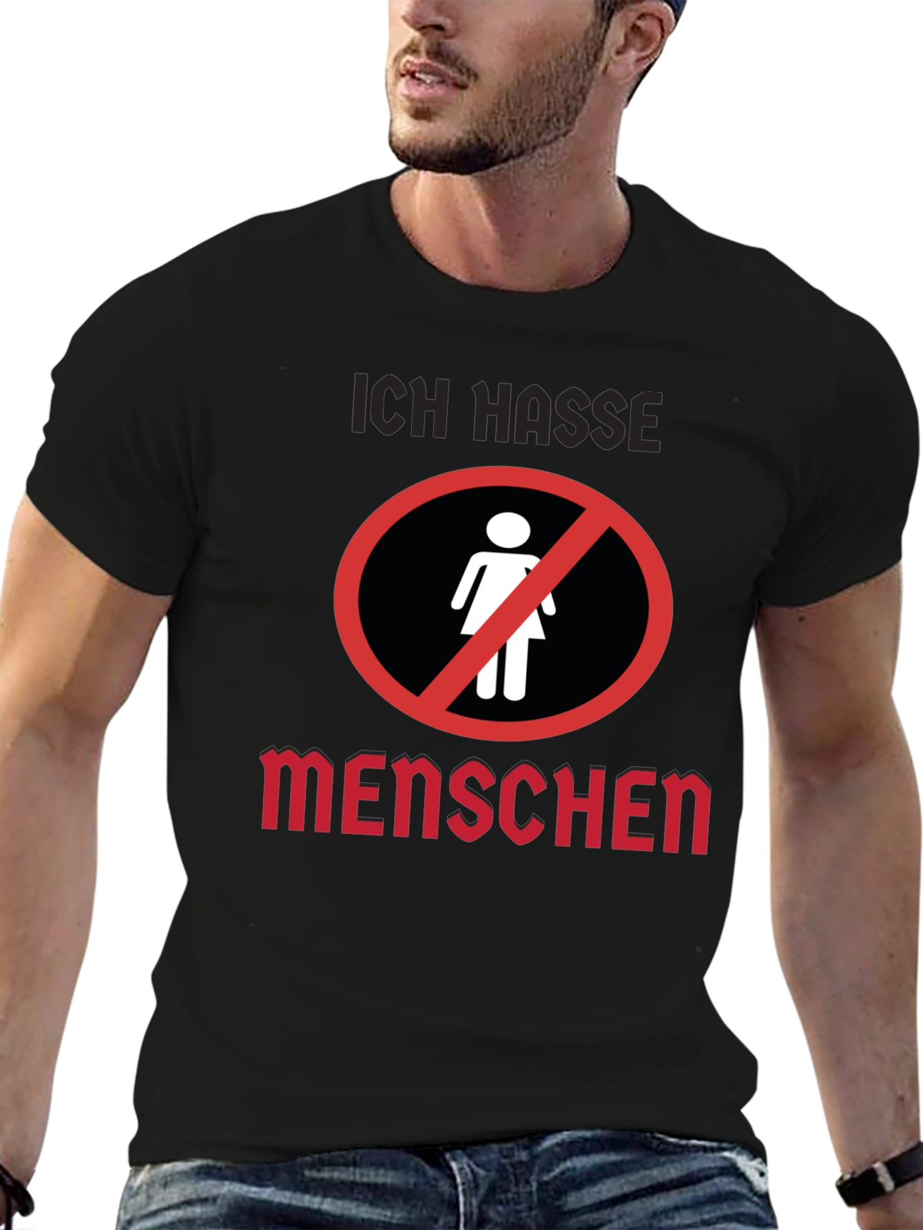 Ich Hasse Menschen T-Shirt
