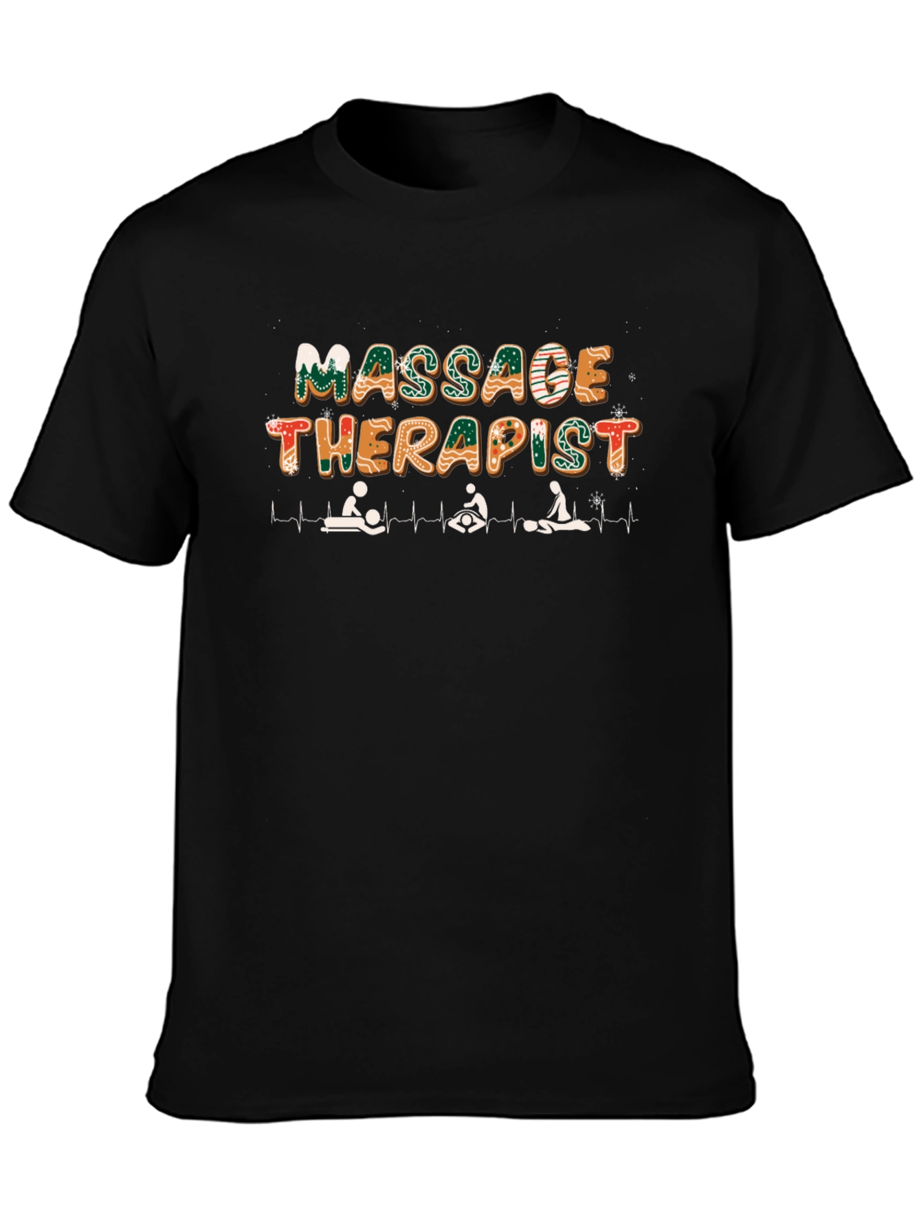 Massage Therapist Gingerbread T-Shirt