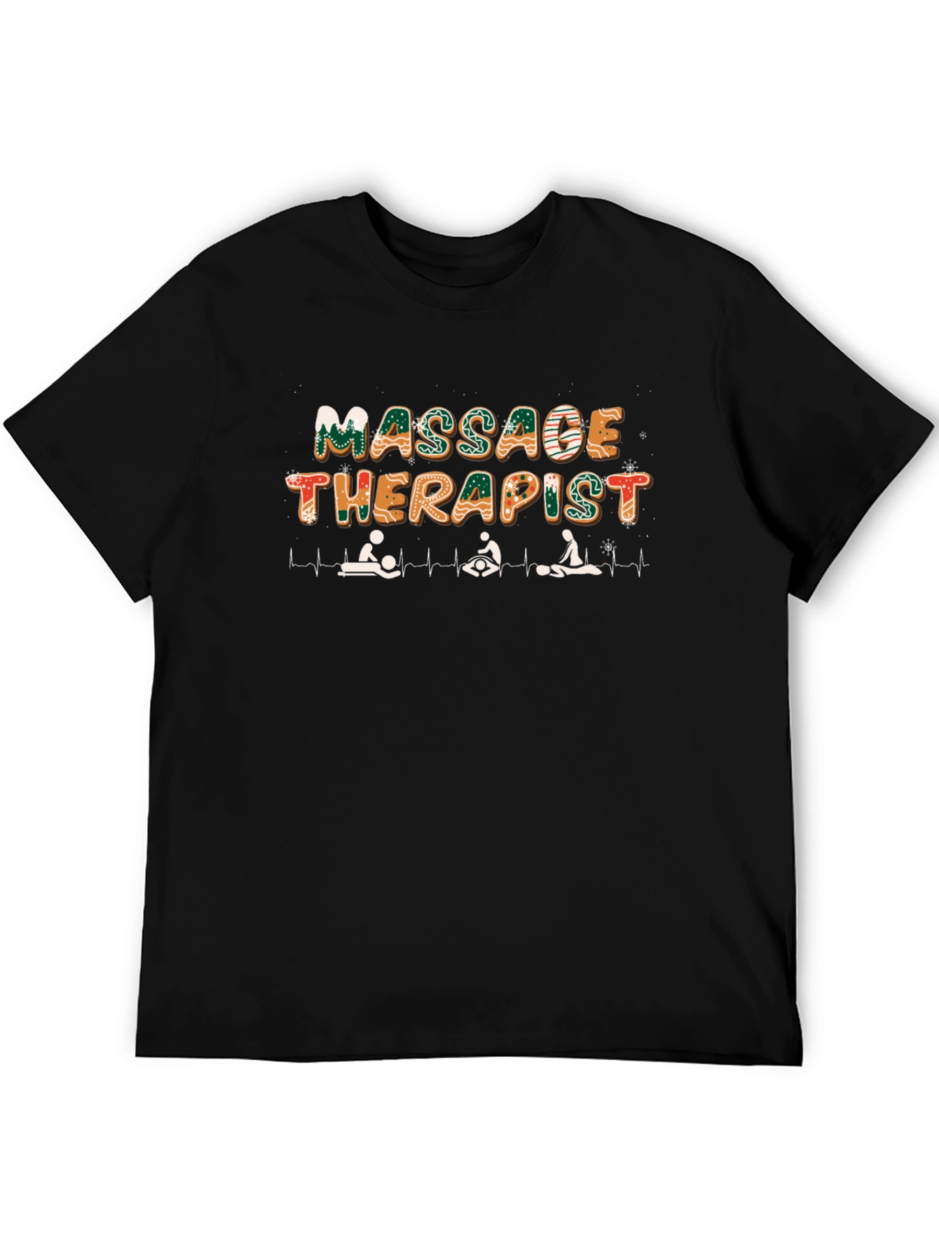 Massage Therapist Gingerbread T-Shirt