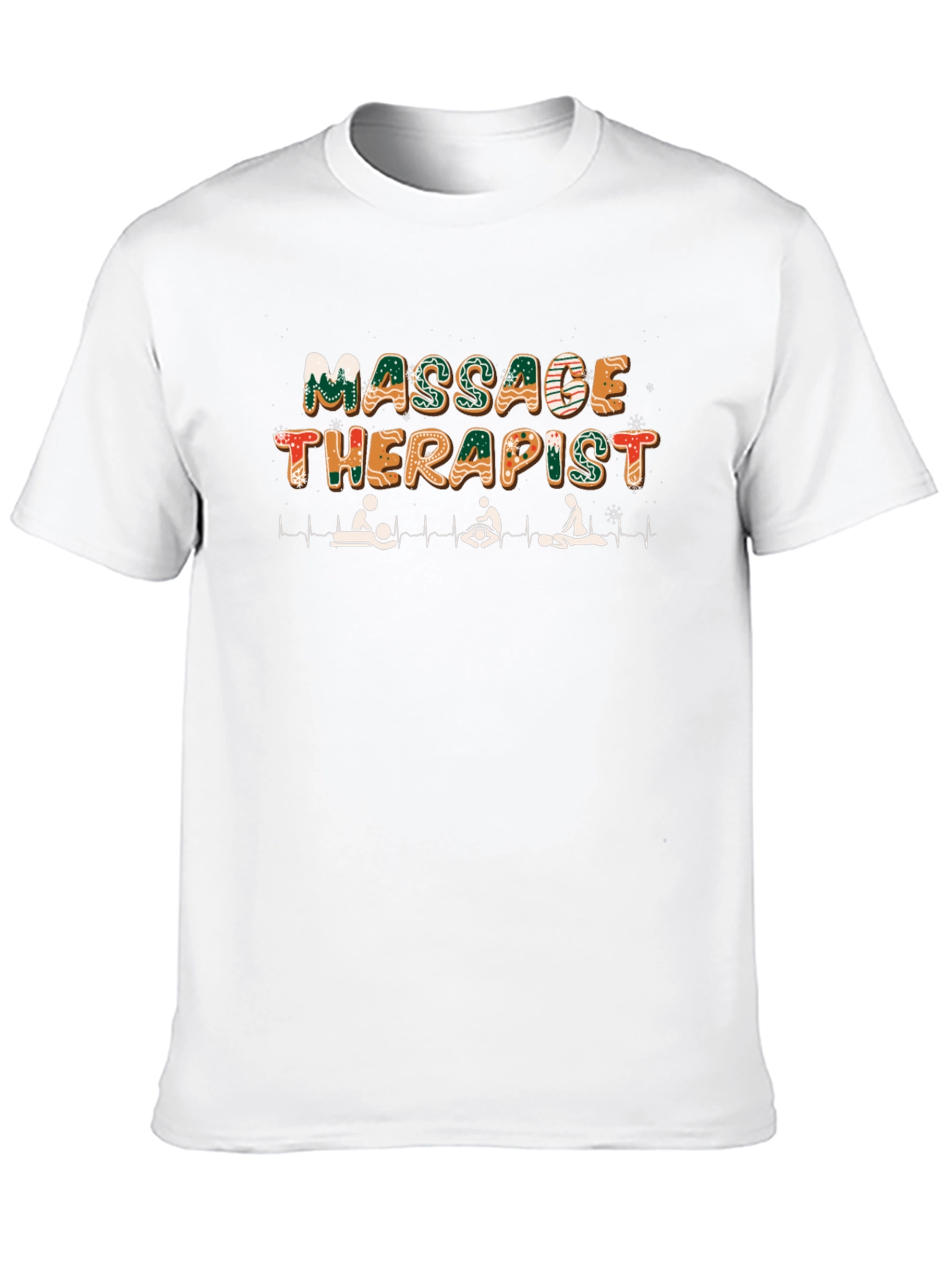 Massage Therapist Gingerbread T-Shirt