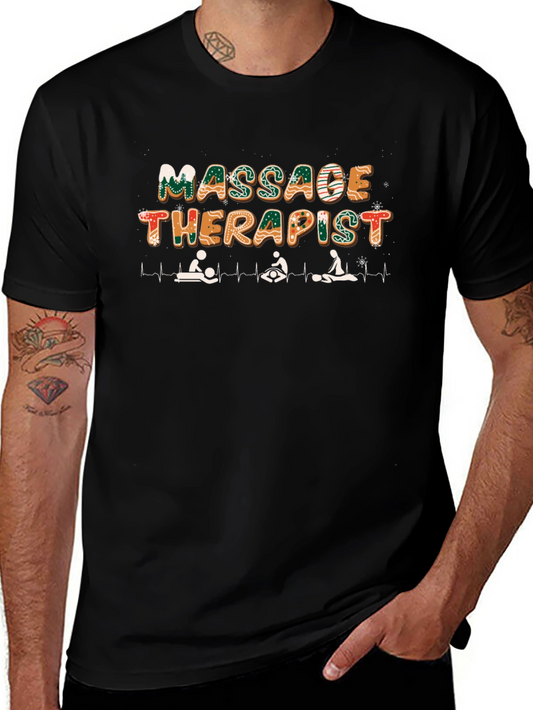 Massage Therapist Gingerbread T-Shirt