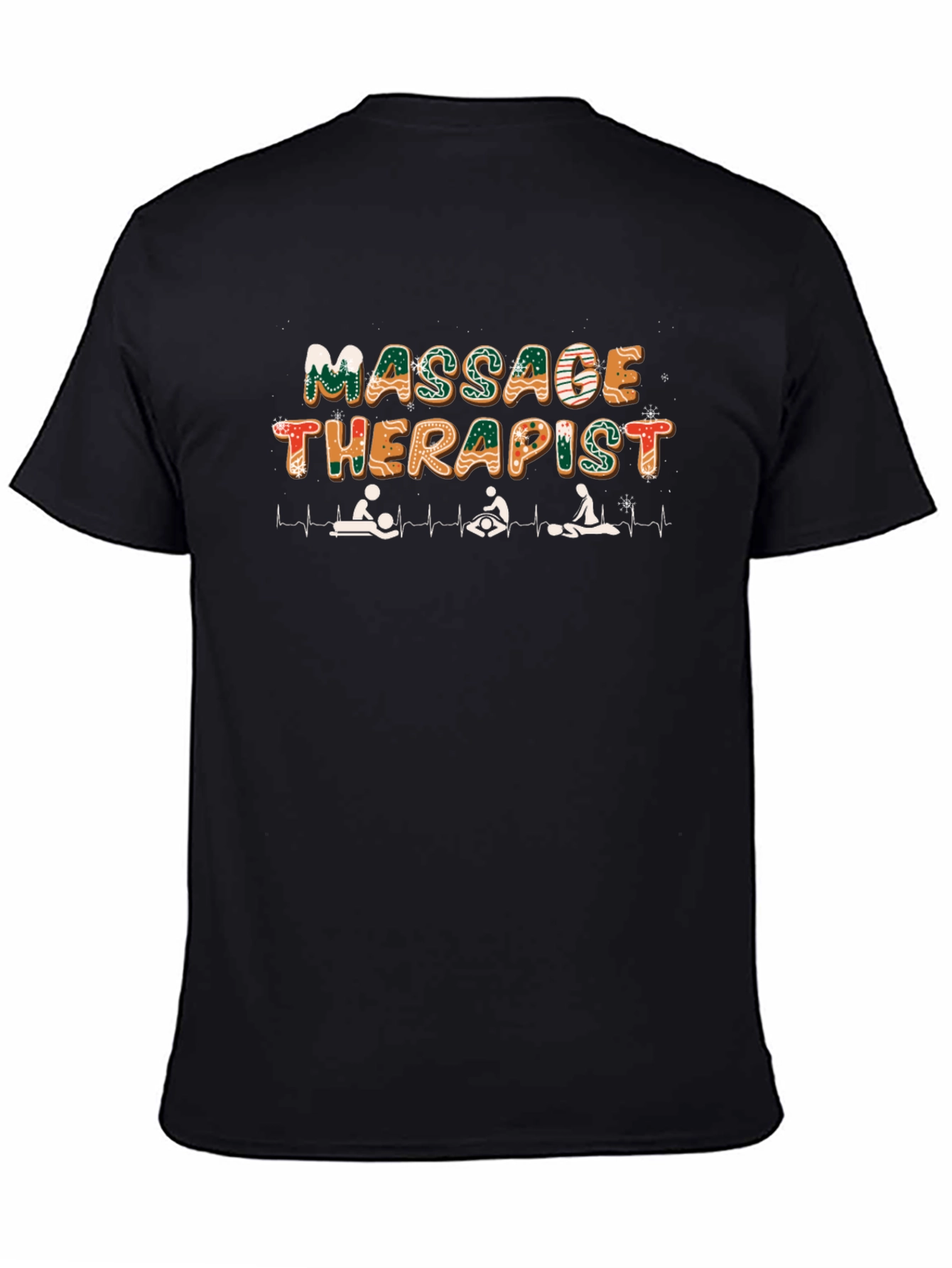 Massage Therapist Gingerbread T-Shirt